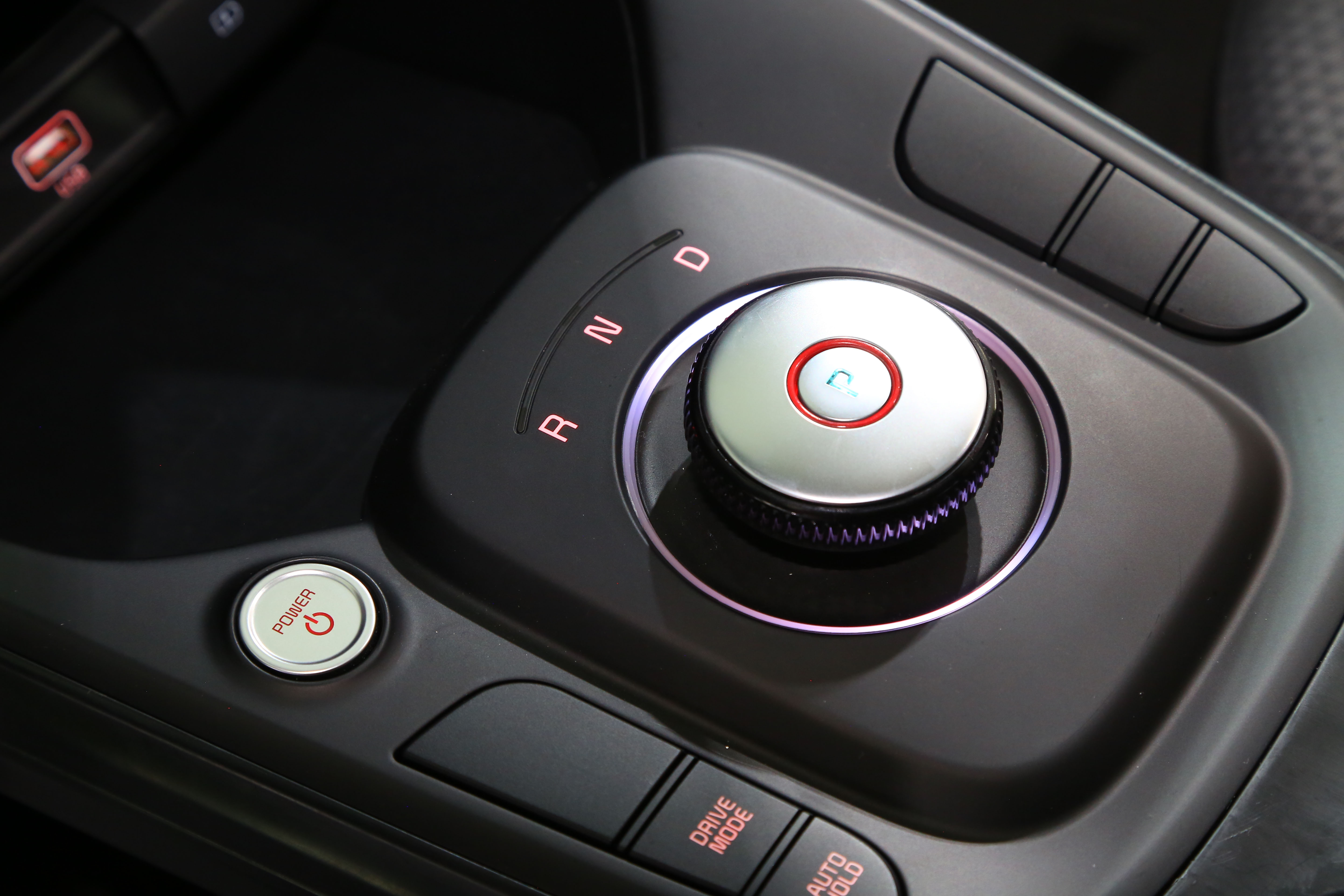 Mittelkonsole des Kia e-Soul