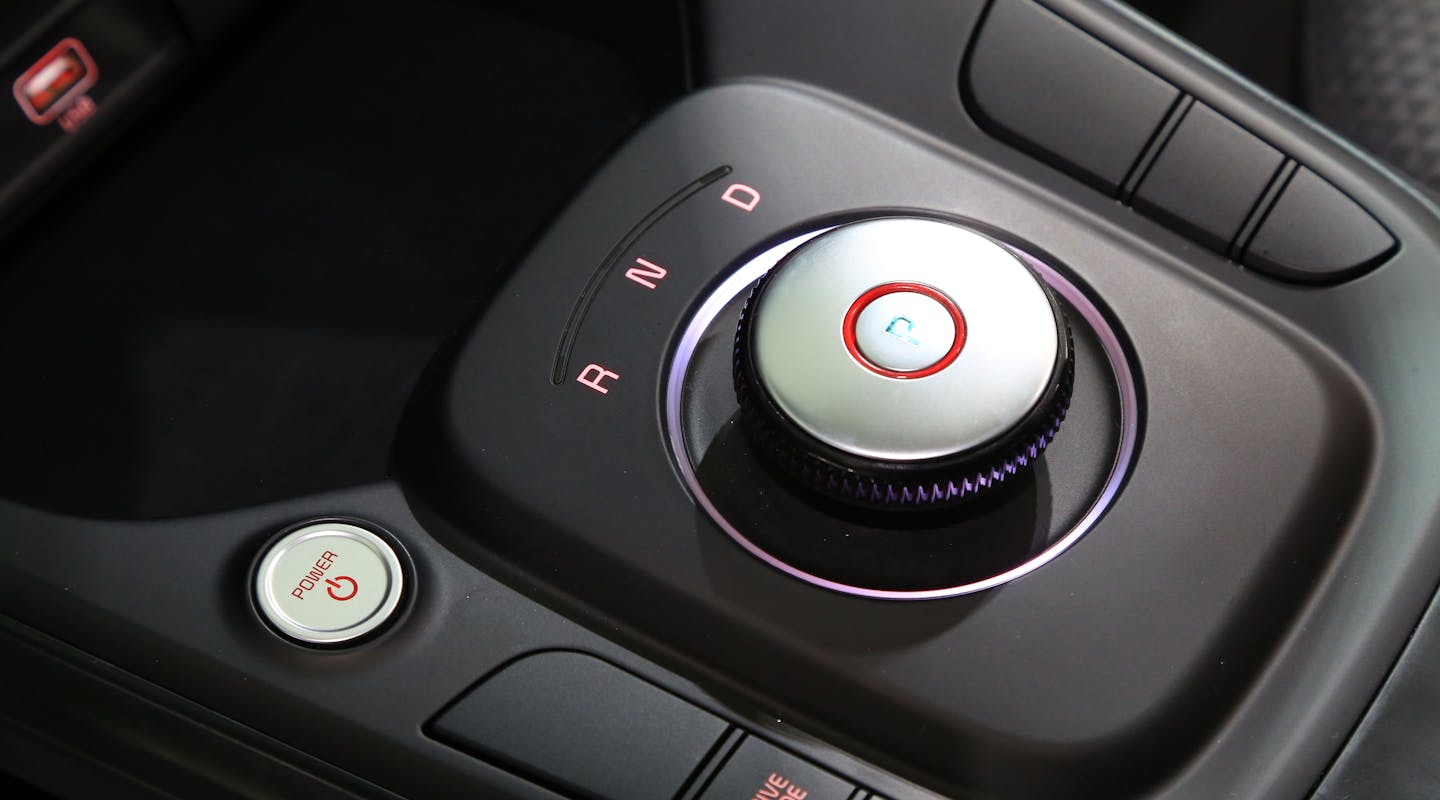 Mittelkonsole des Kia e-Soul