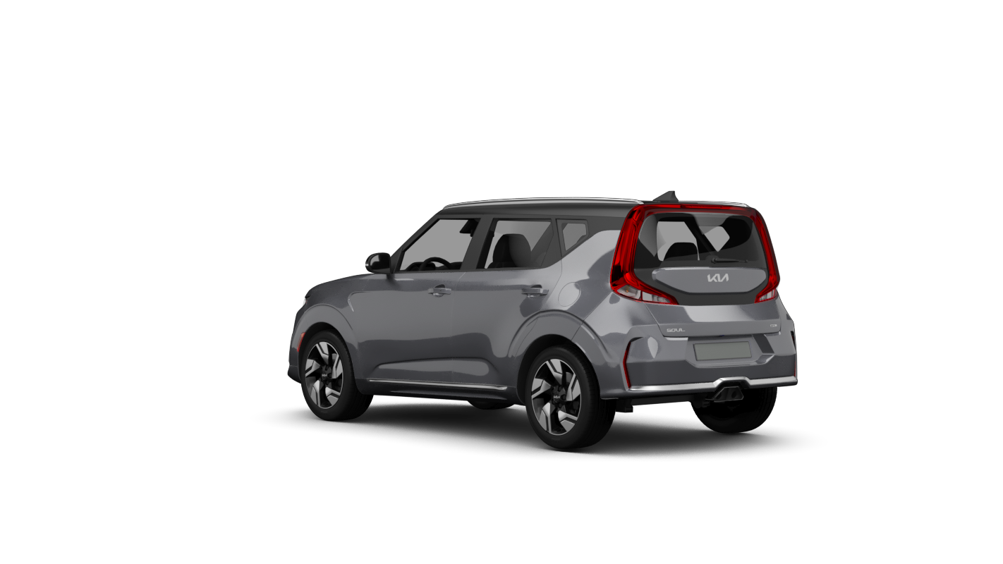 Kia e-Soul Ansicht hinten schräg