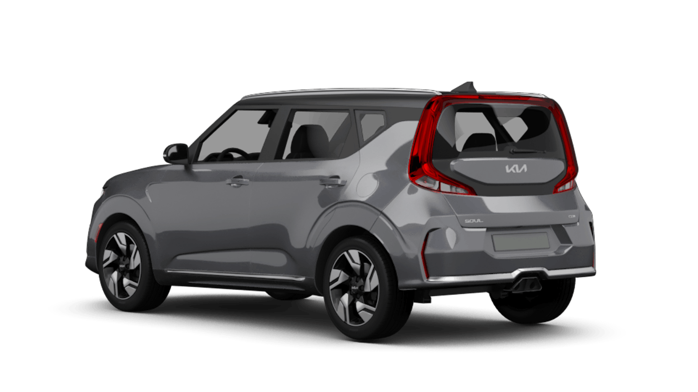 Kia e-Soul Ansicht hinten schräg