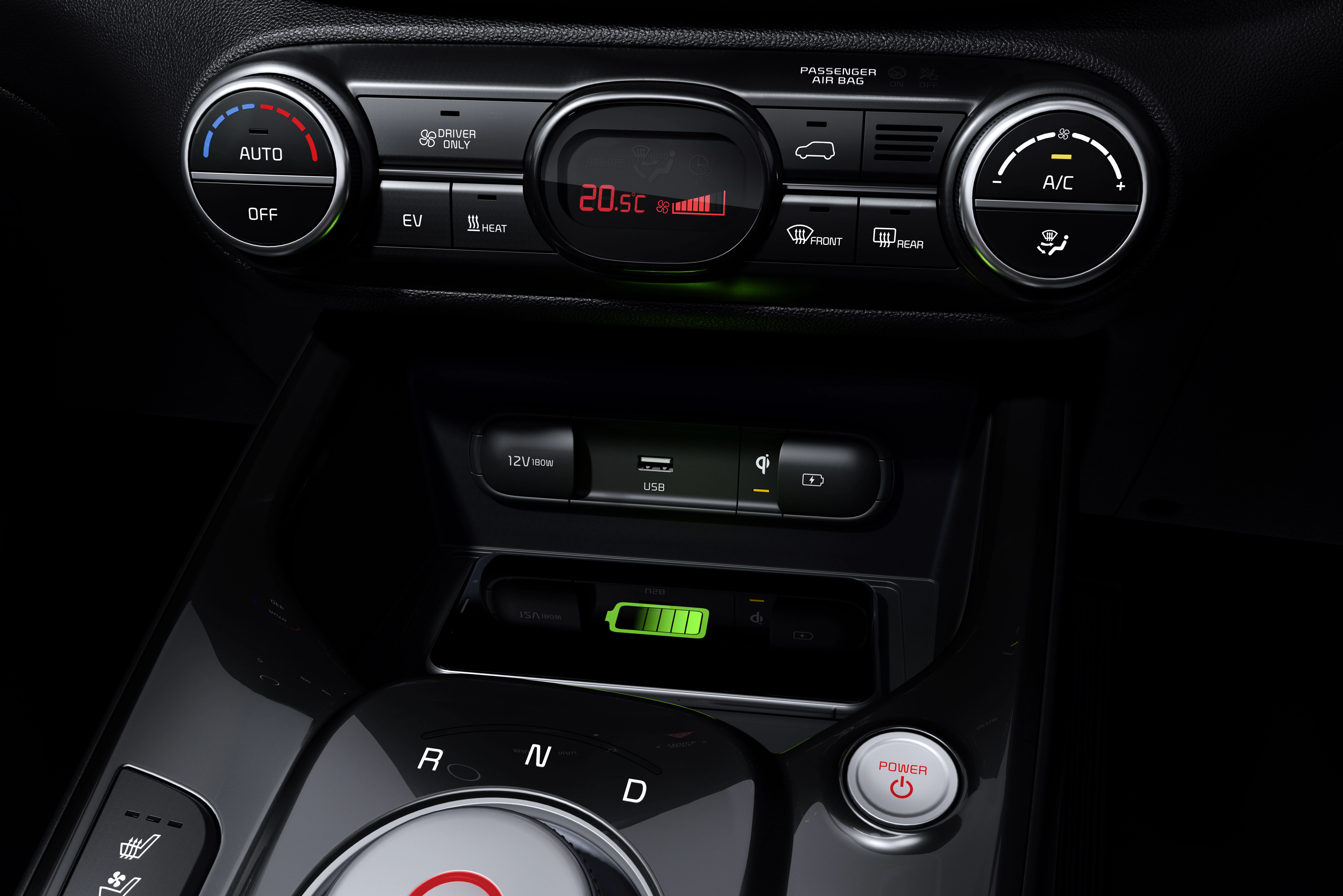 Kia e-Soul Detail Bedienelemente