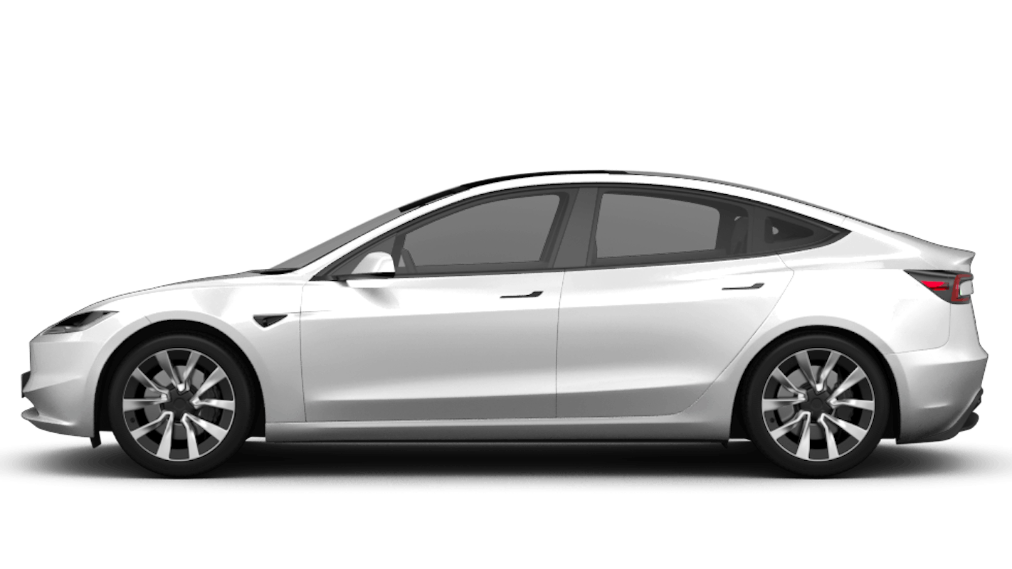 Tesla Model 3 Seitenansicht