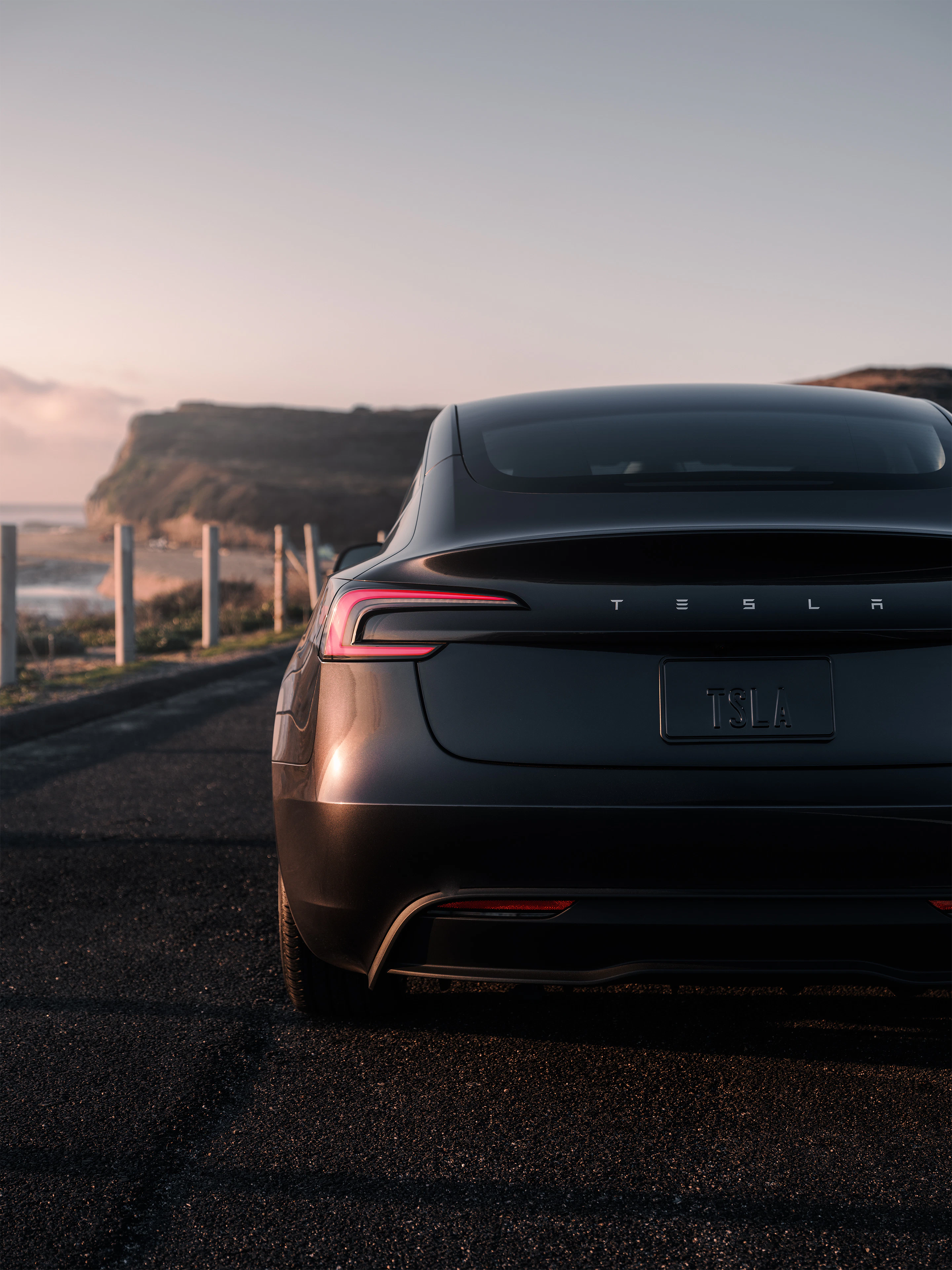 Tesla Model 3 Heck Detail
