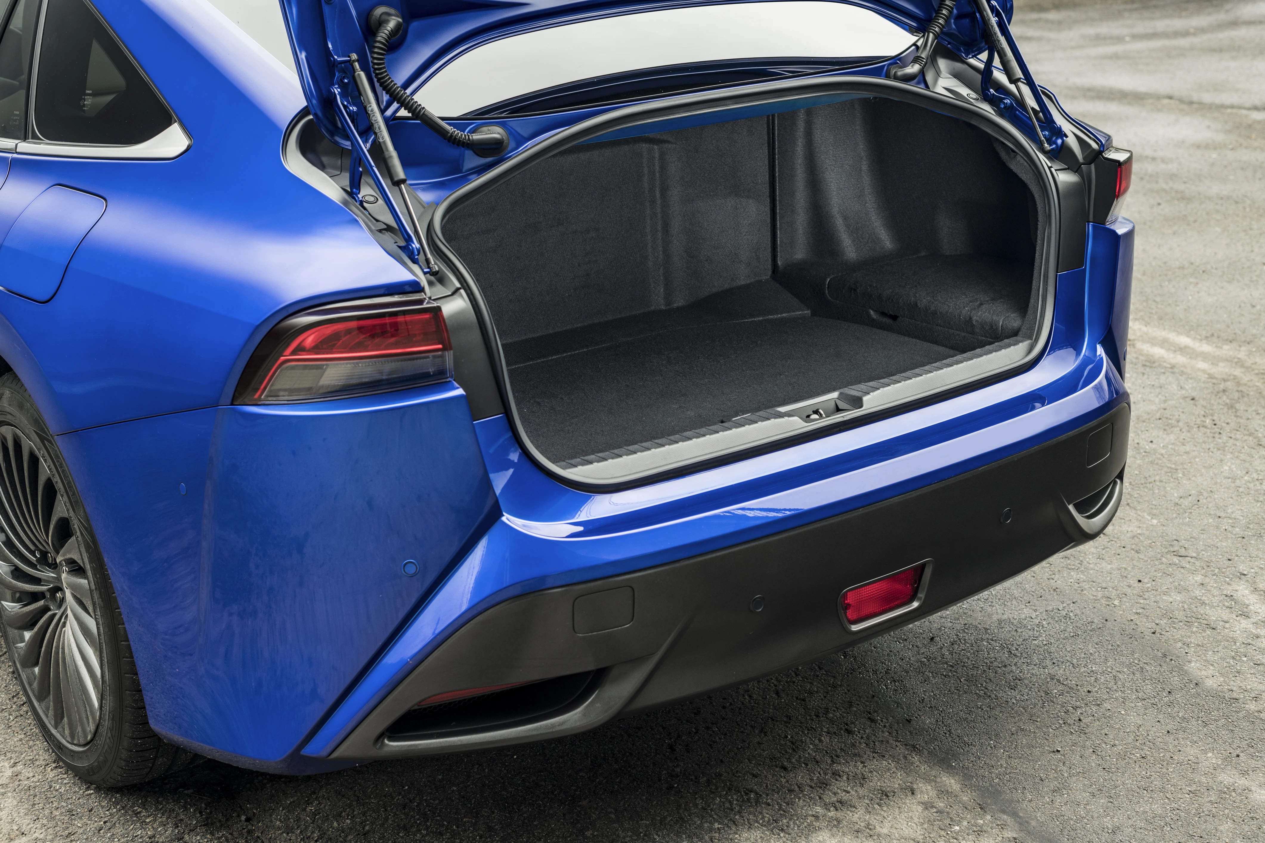 Toyota Mirai Kofferraum Detail