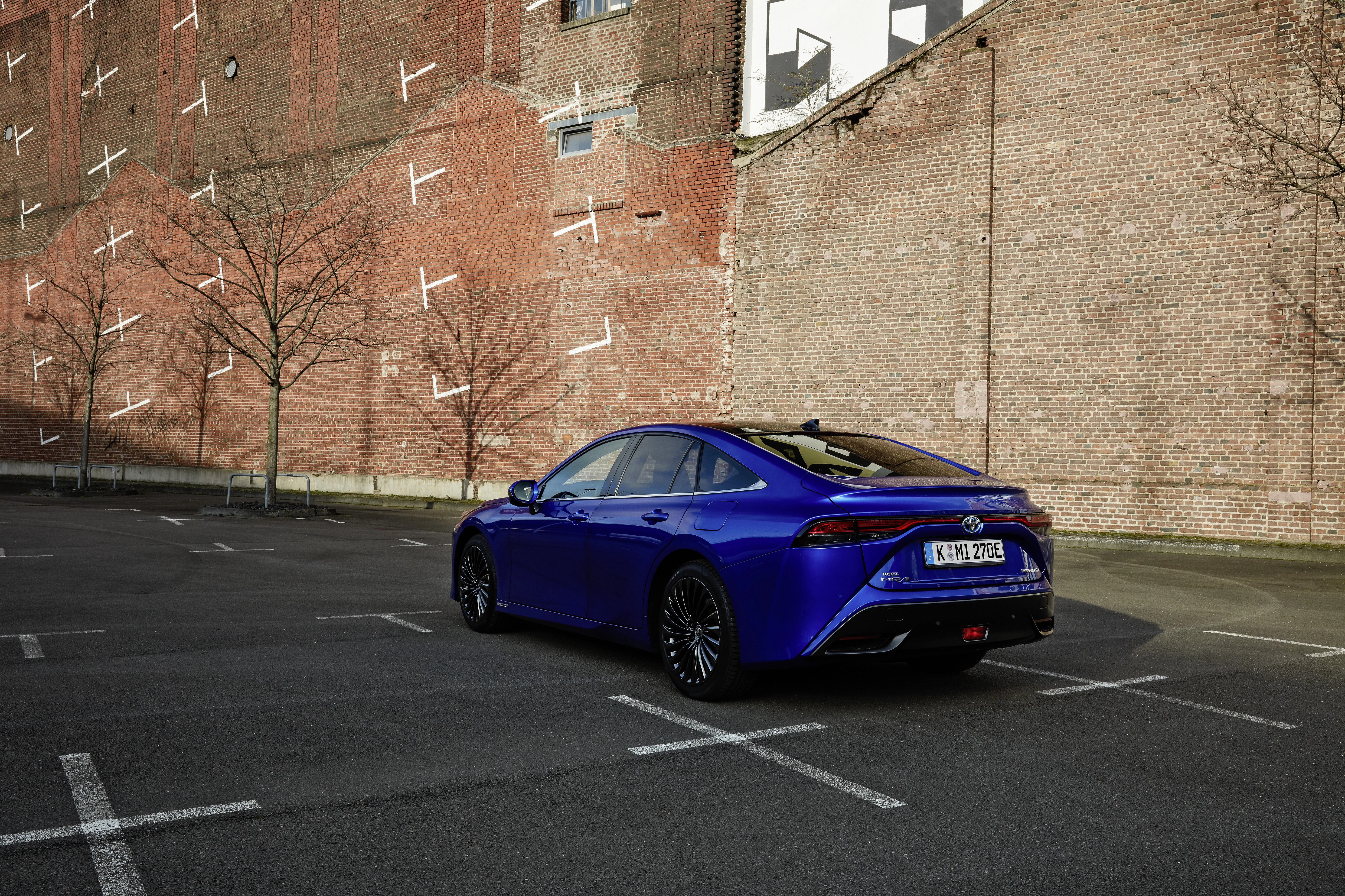 Toyota Mirai Heck statisch