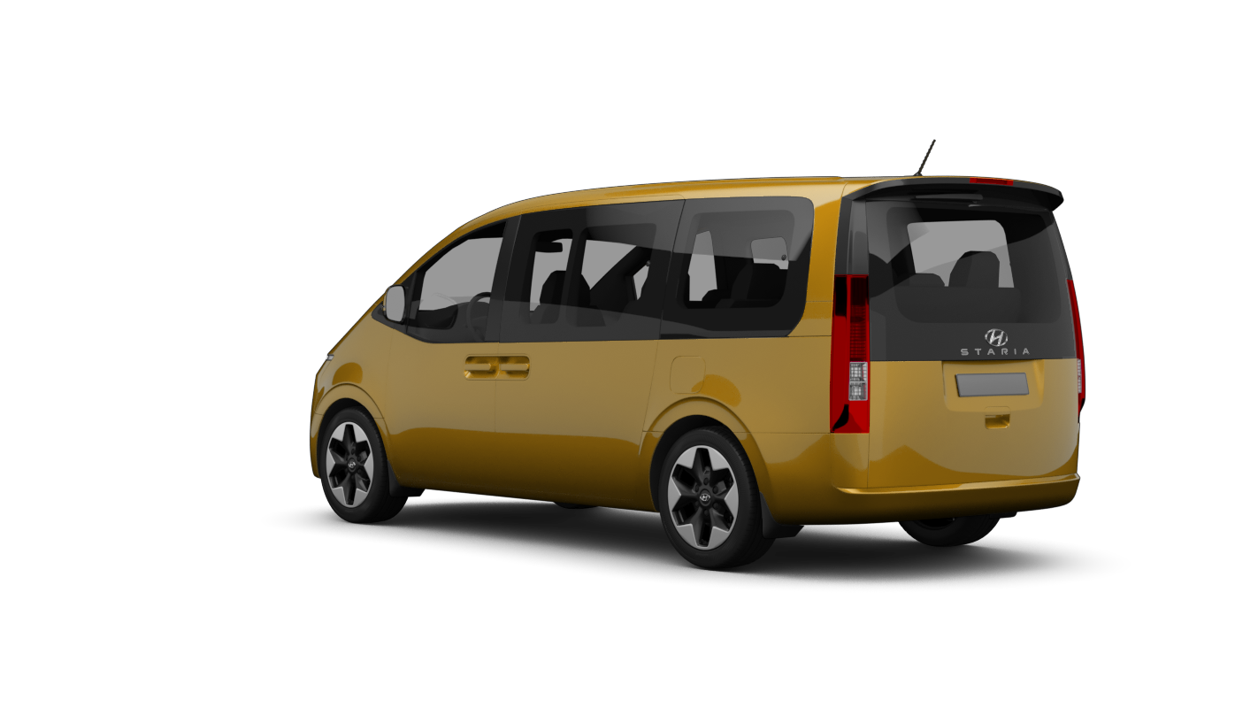 Hyundai Staria Ansicht hinten schräg