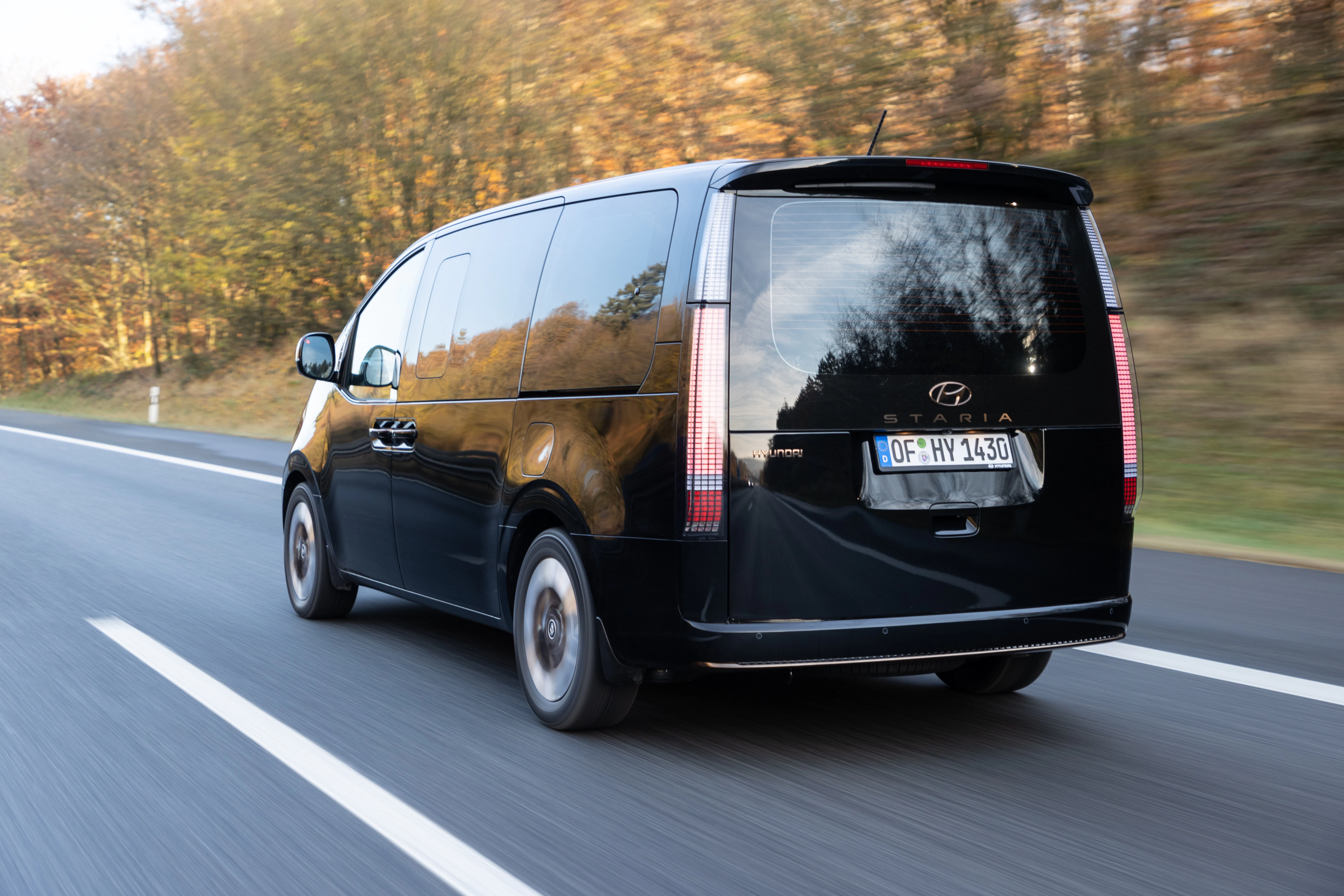 Hyundai Staria Heck dynamisch