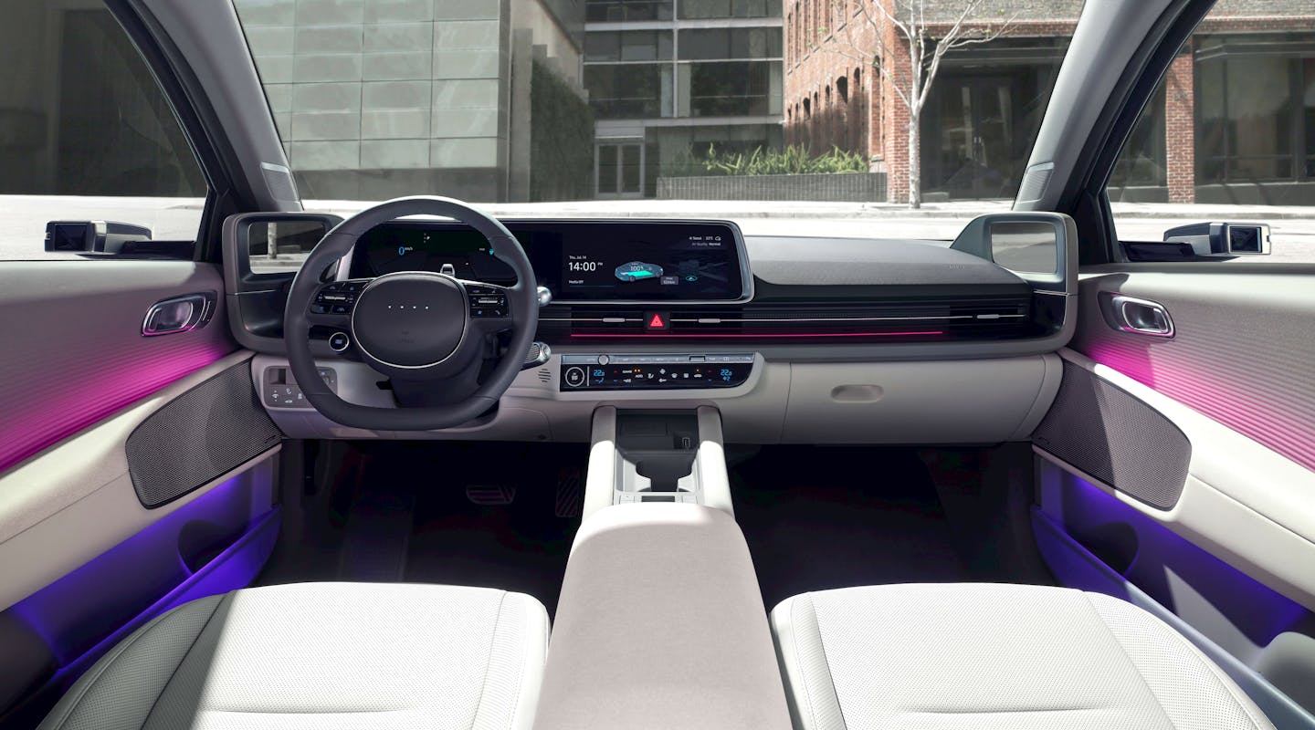 Interieur des Hyundai IONIQ6