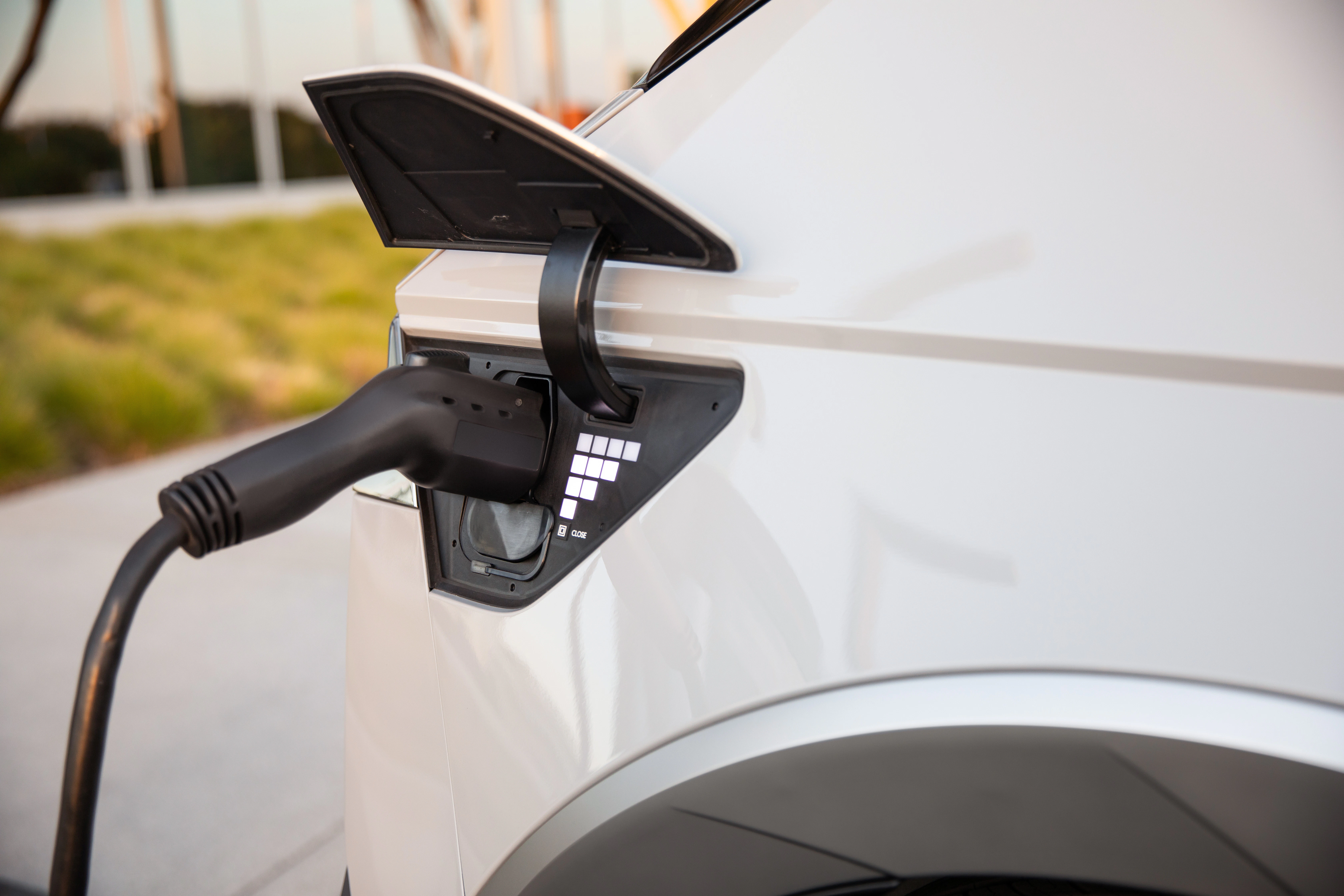 Hyundai IONIQ5 Ladeanschluss Detail