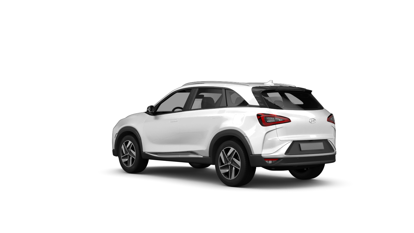 Hyundai Nexo Ansicht hinten schräg