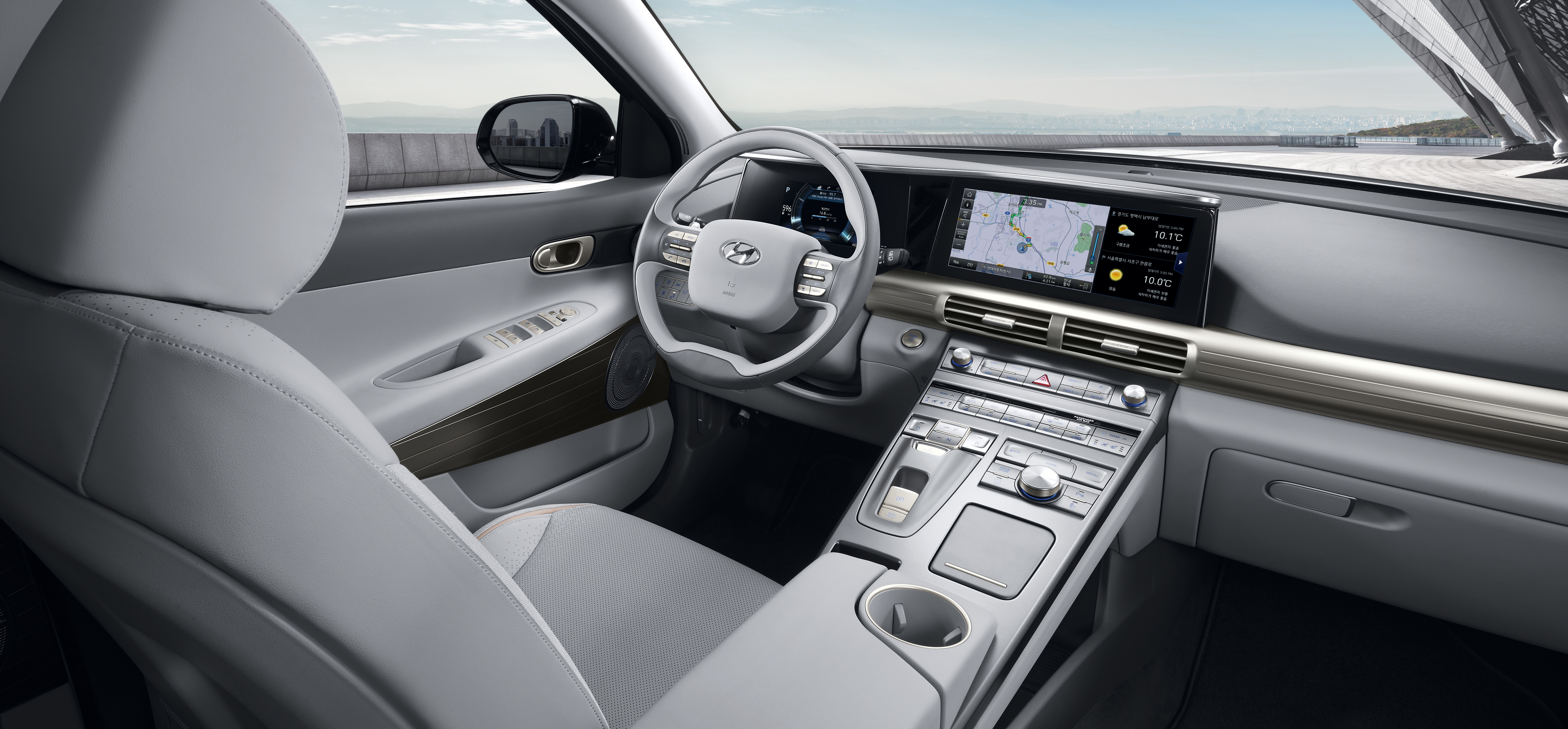 Interieur des Hyundai Nexo