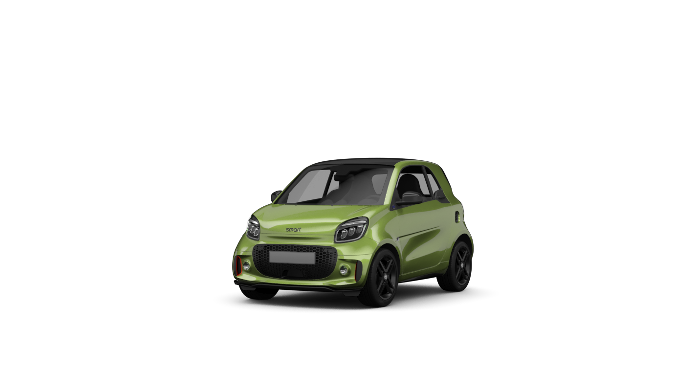 Smart fortwo EQ Ansicht vorne schräg