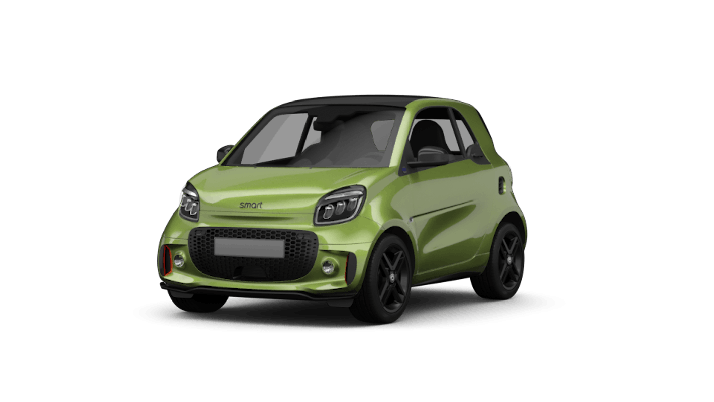 Smart fortwo EQ Ansicht vorne schräg