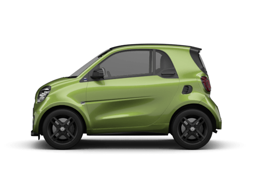 Smart fortwo EQ Ansicht seitlich