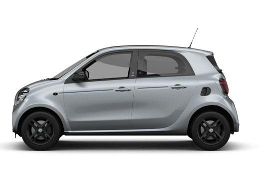 Smart forfour EQ Ansicht seitlich