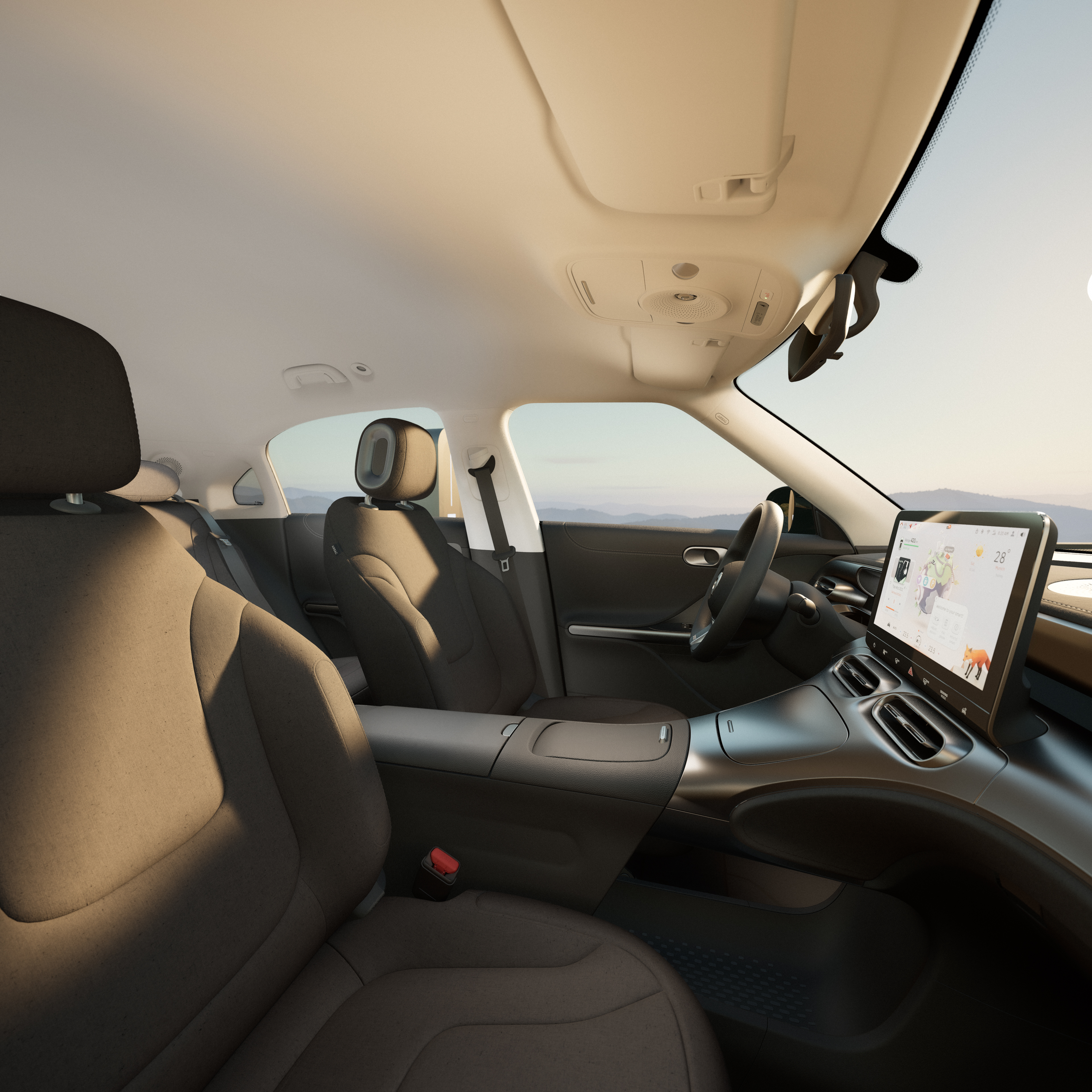 Interieur des Smart #1