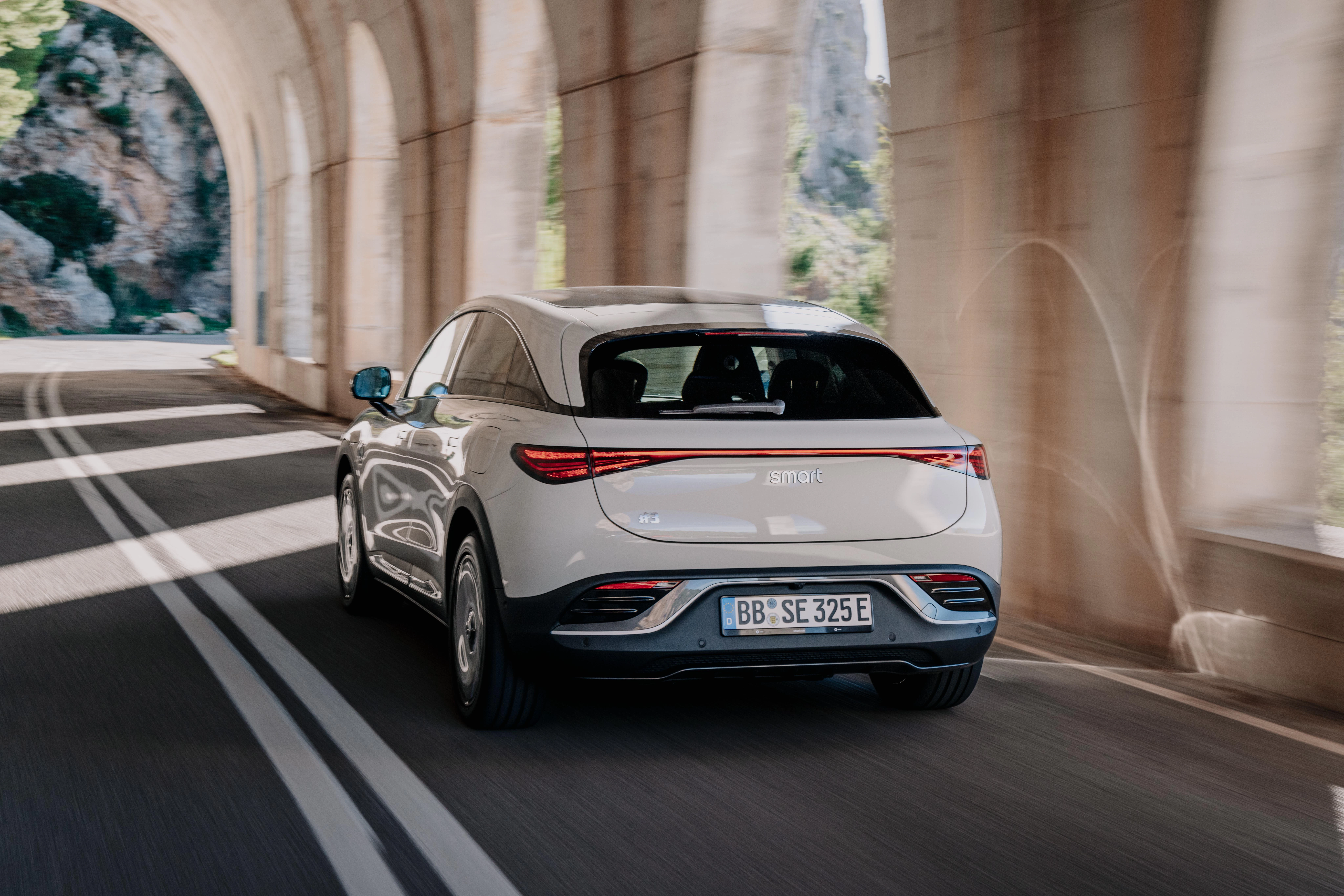 Smart #3 Heck dynamisch