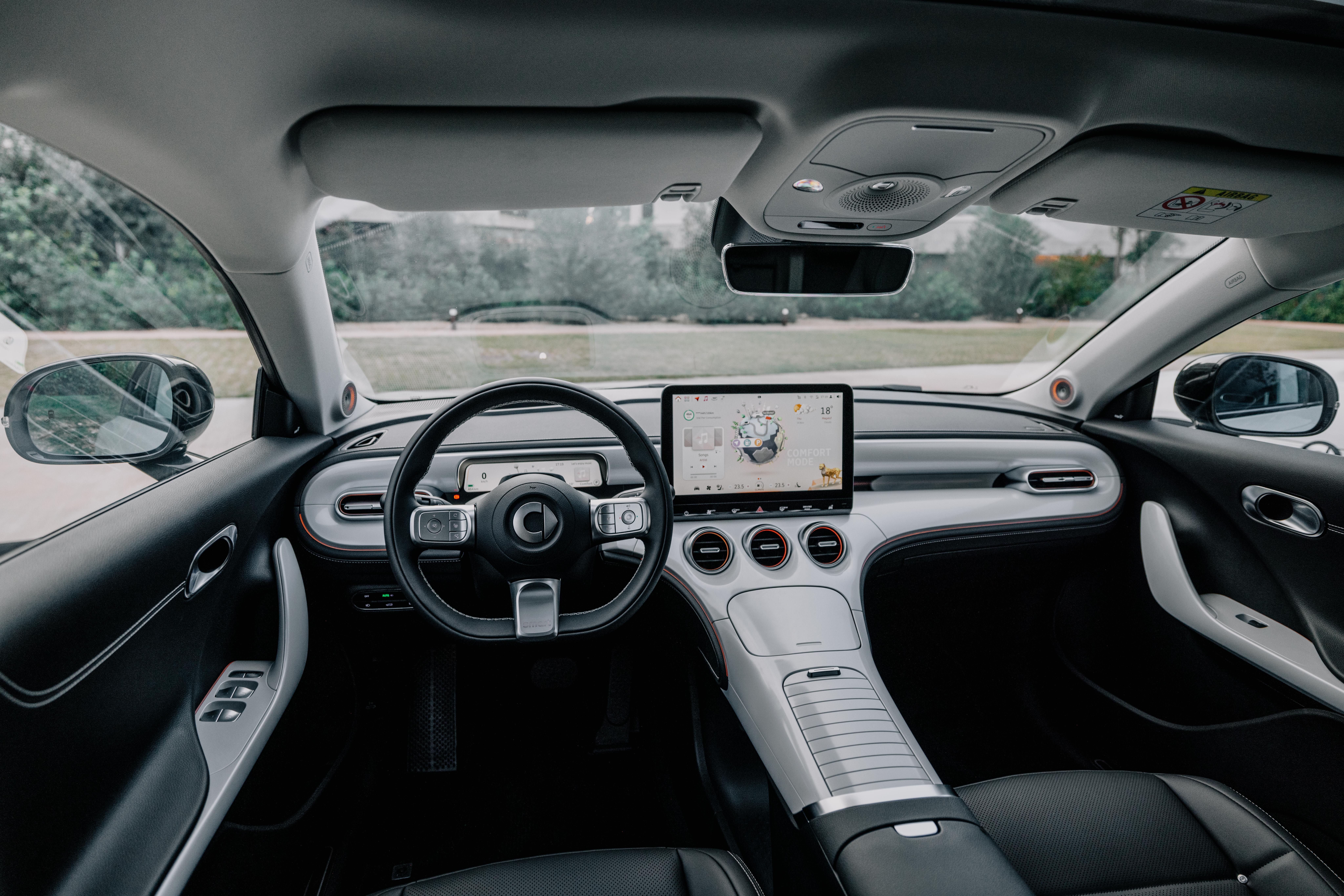 Smart #3 Armaturenbrett und Lenkrad