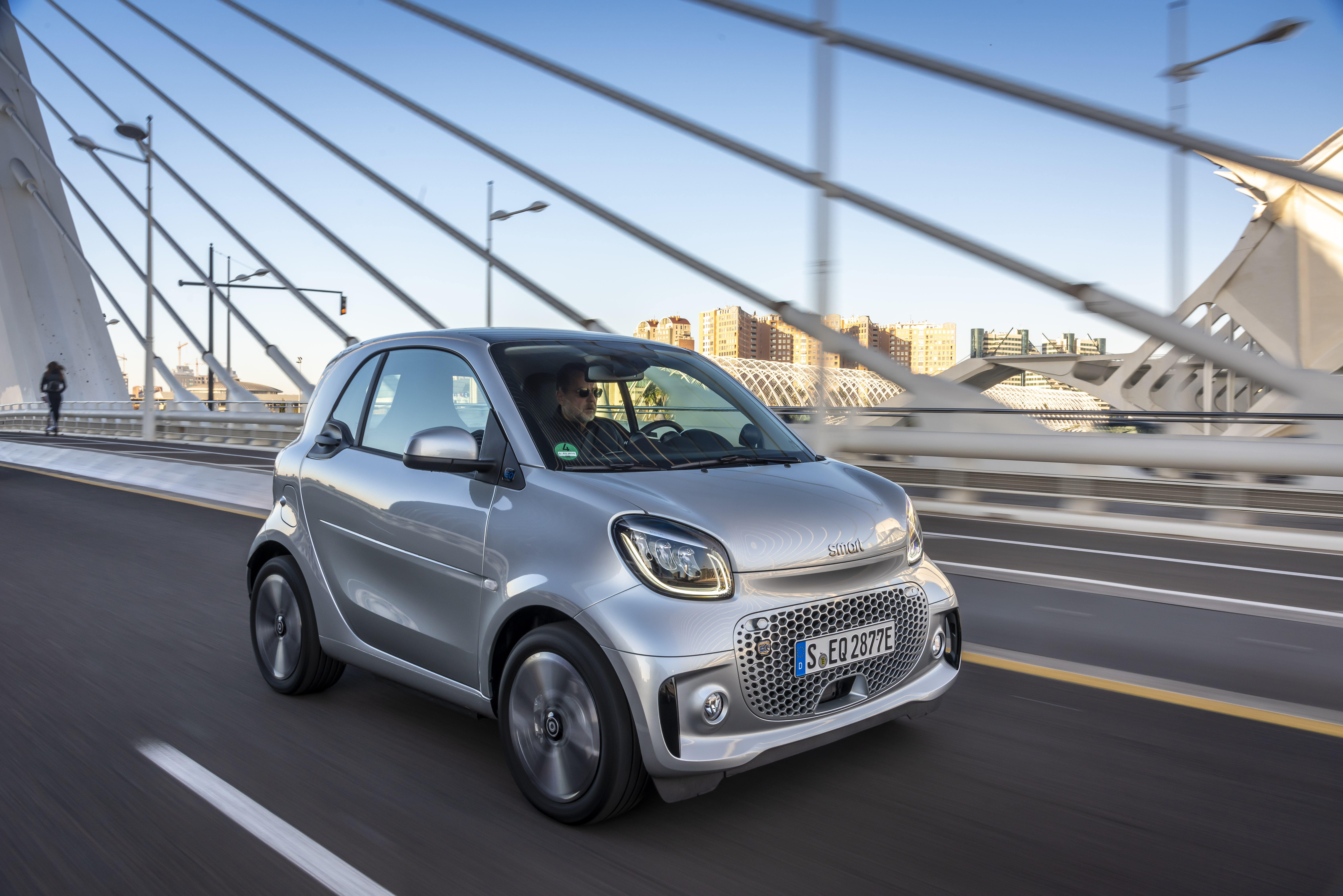 Smart fortwo EQ Front dynamisch