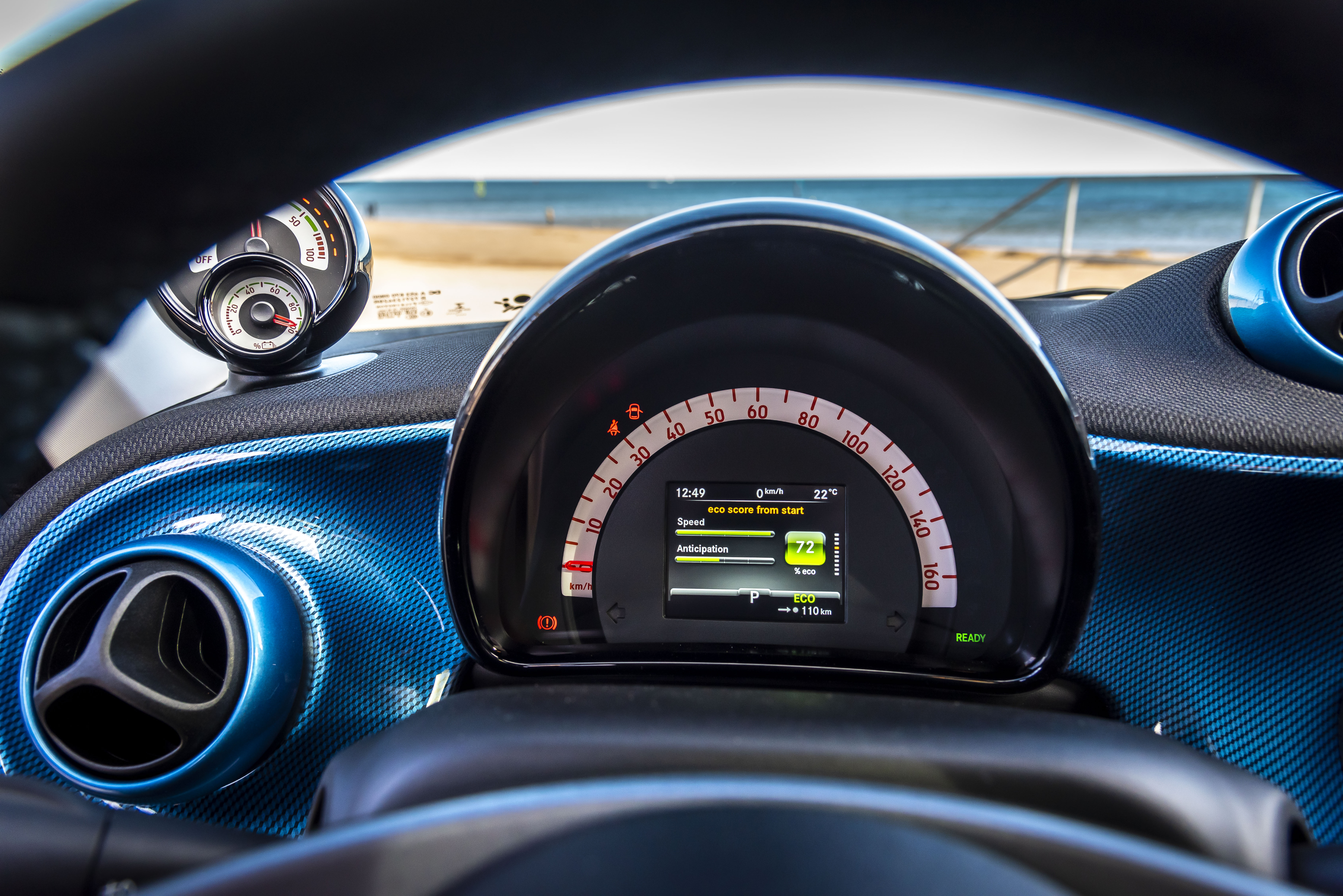 Tachoeinheit des Smart forfour EQ 