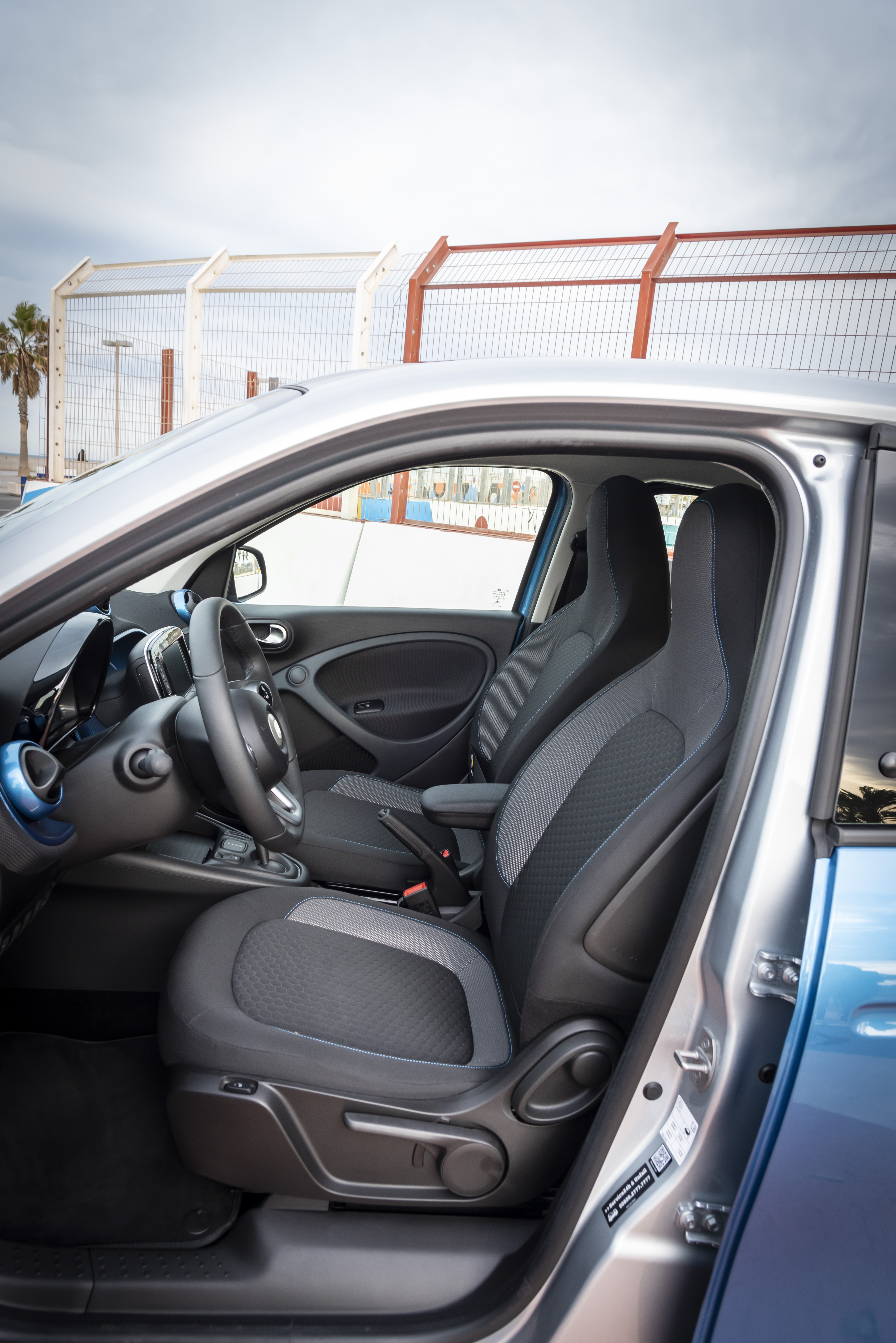 Vordersitze des Smart forfour EQ 