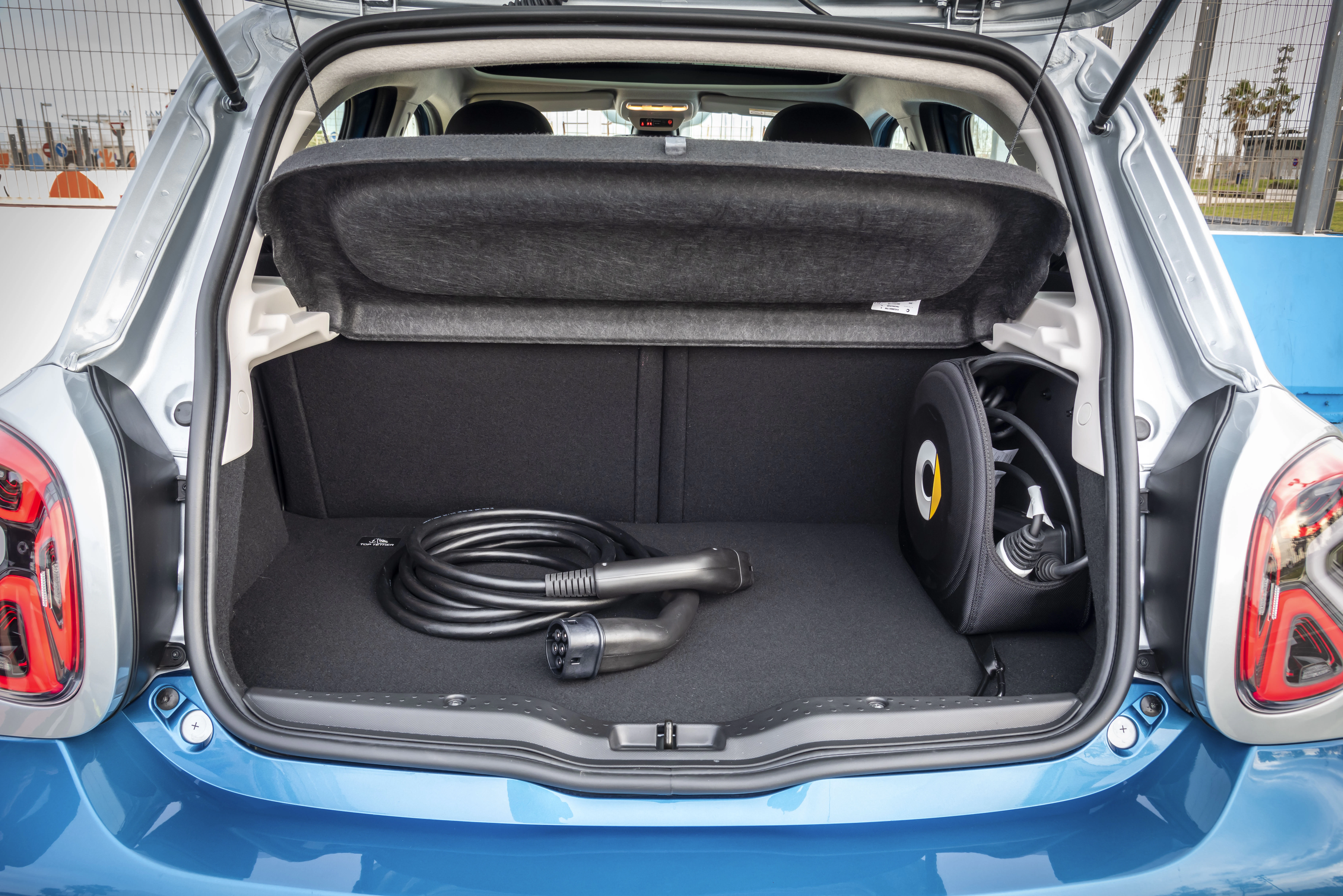 Smart forfour EQ Kofferraum Detail