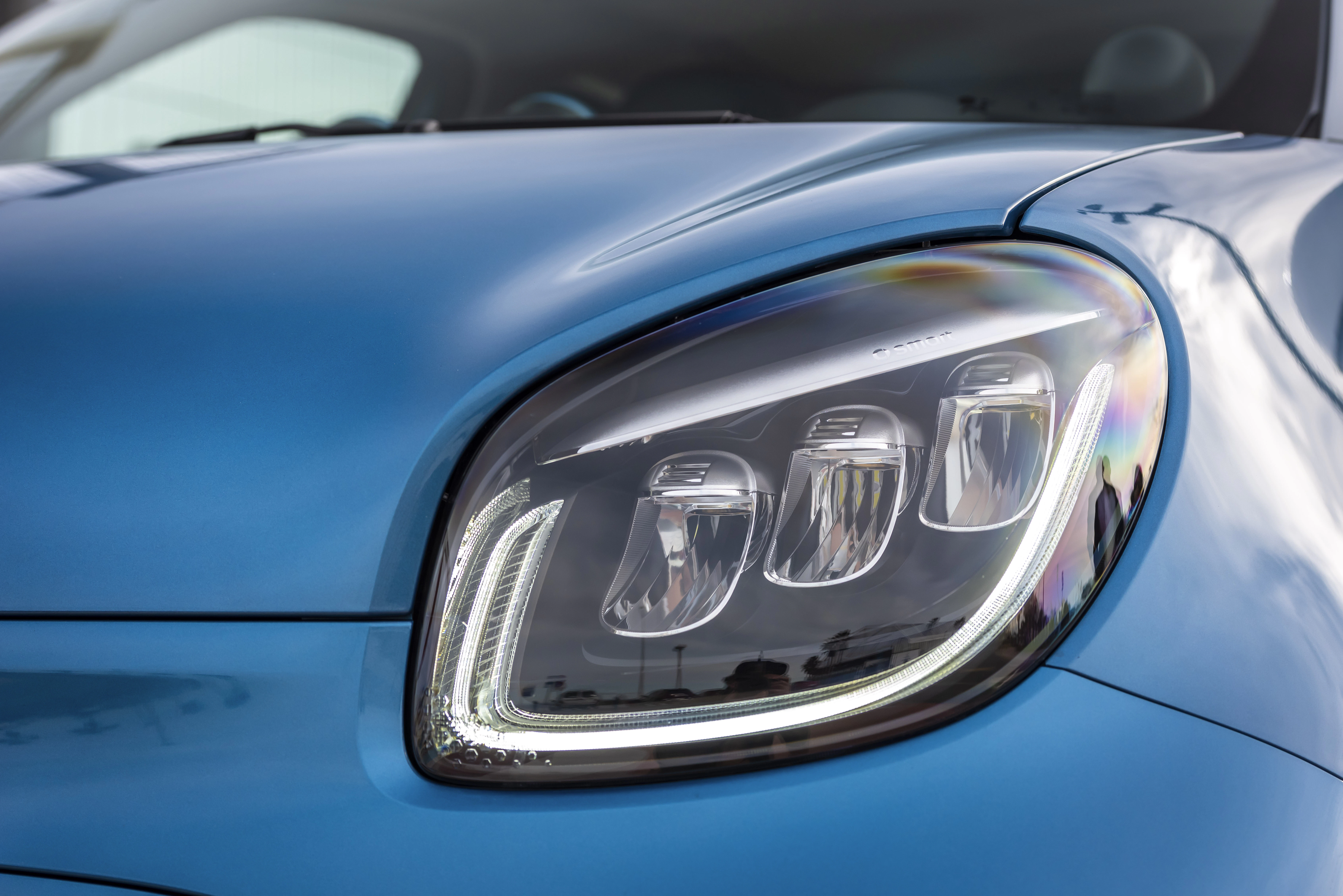 Smart forfour EQ Schweinwerfer Detail