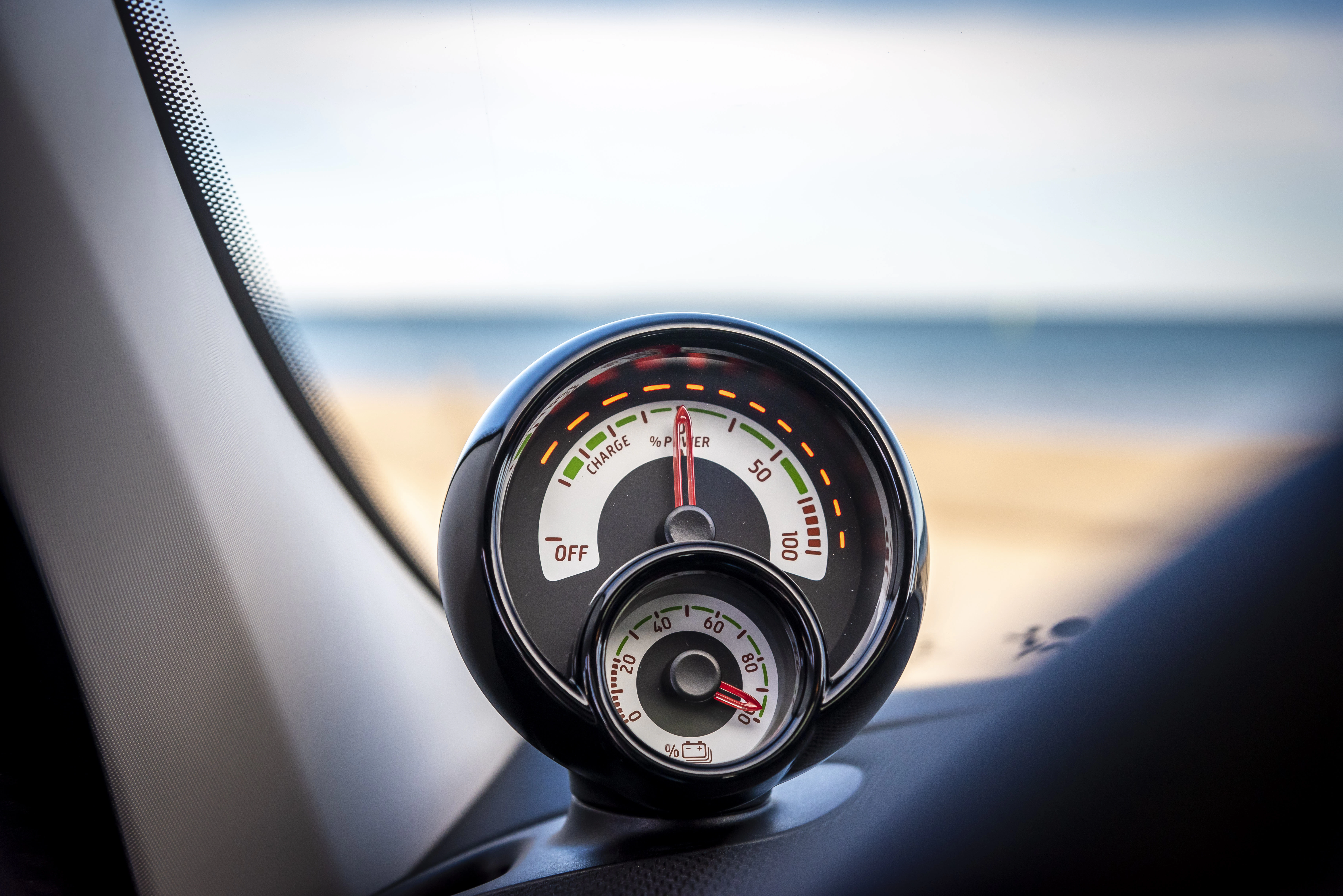 Smart forfour EQ Tankanzeige Detail