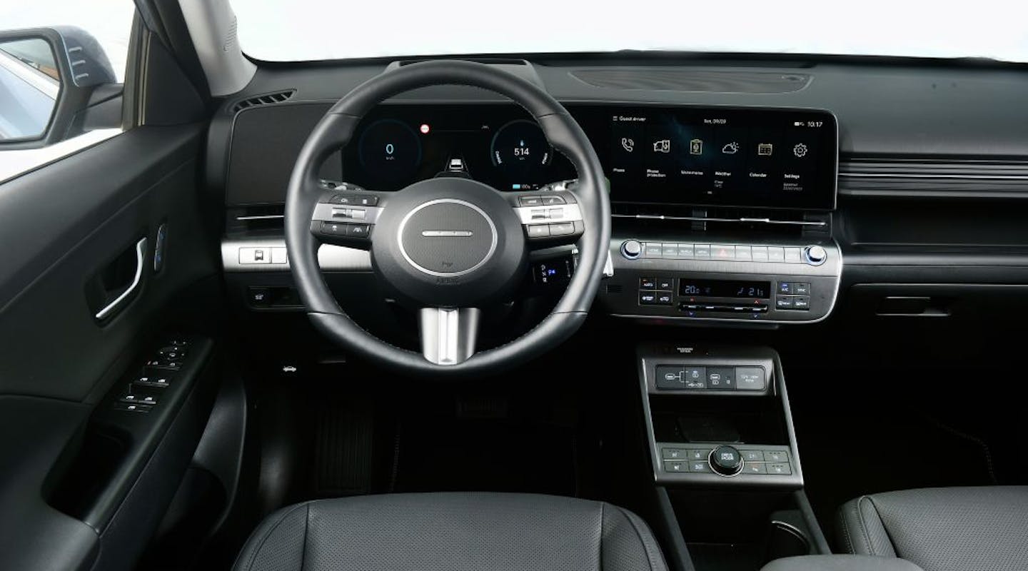 Lenkrad des Hyundai Kona Electric