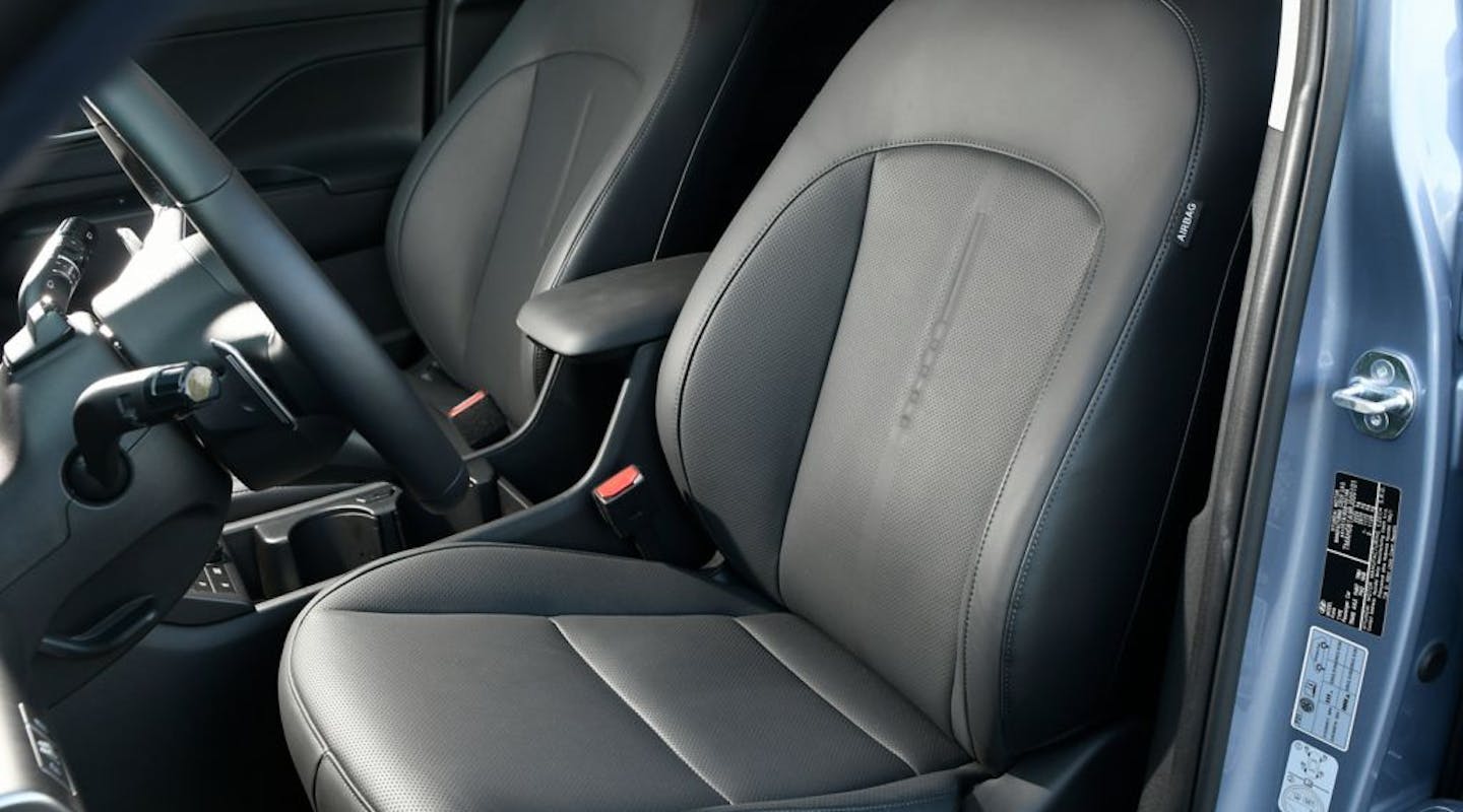 Vordersitze des Hyundai Kona Electric