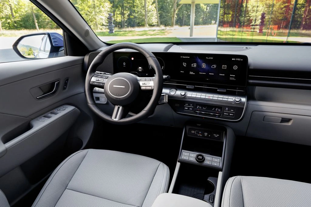Hyundai Kona Electric Interieur Detail