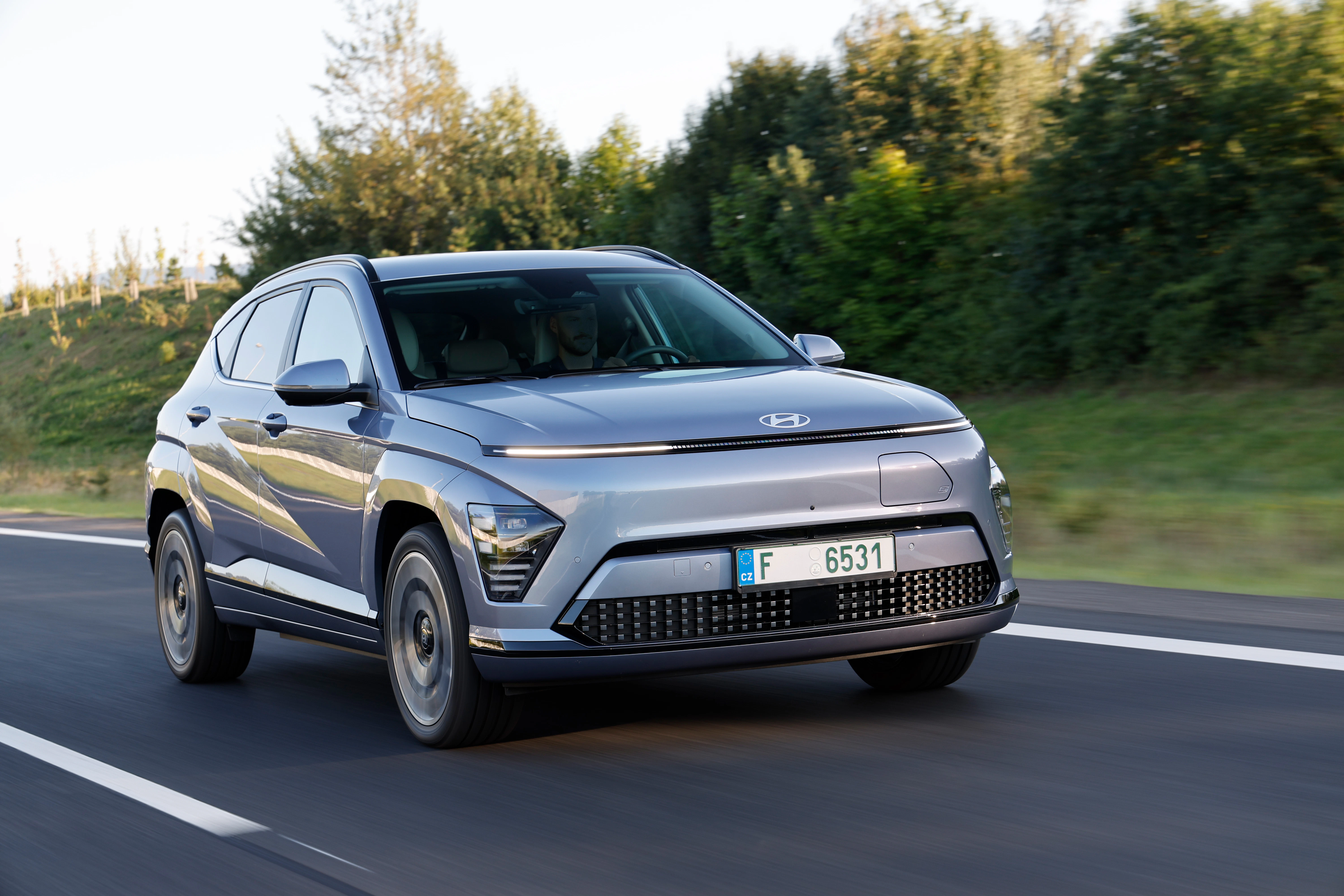 Hyundai Kona Electric Front dynamisch