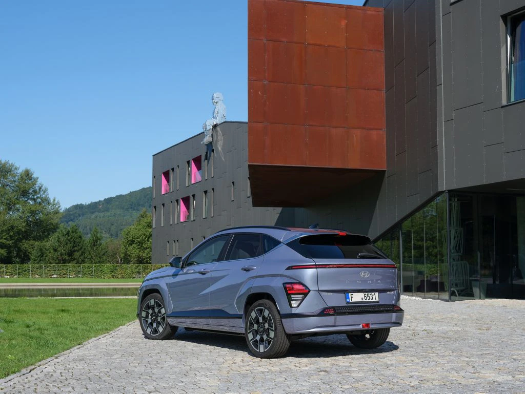 Hyundai Kona Electric Heck statisch