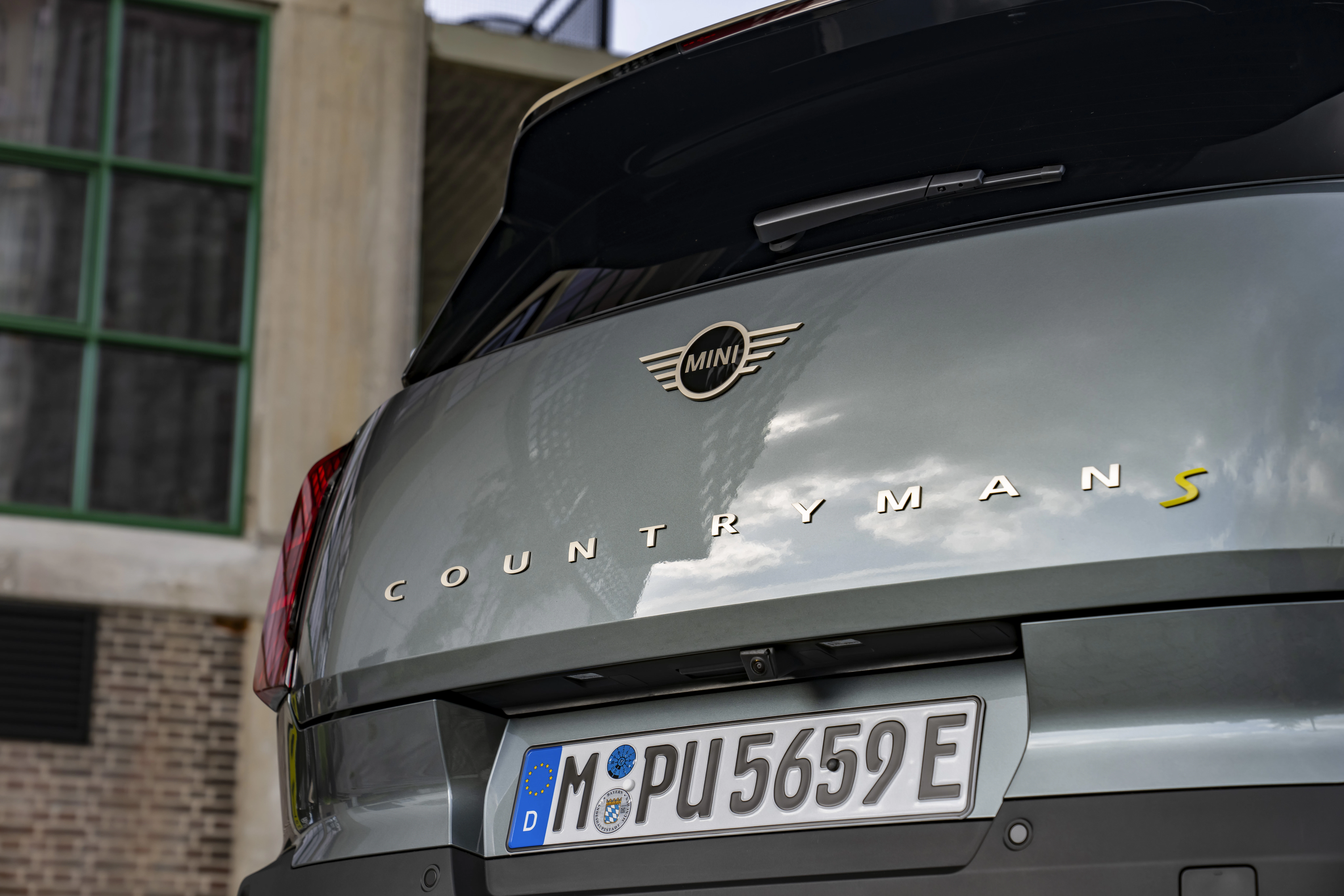 Mini Countryman Electric Detail Heck