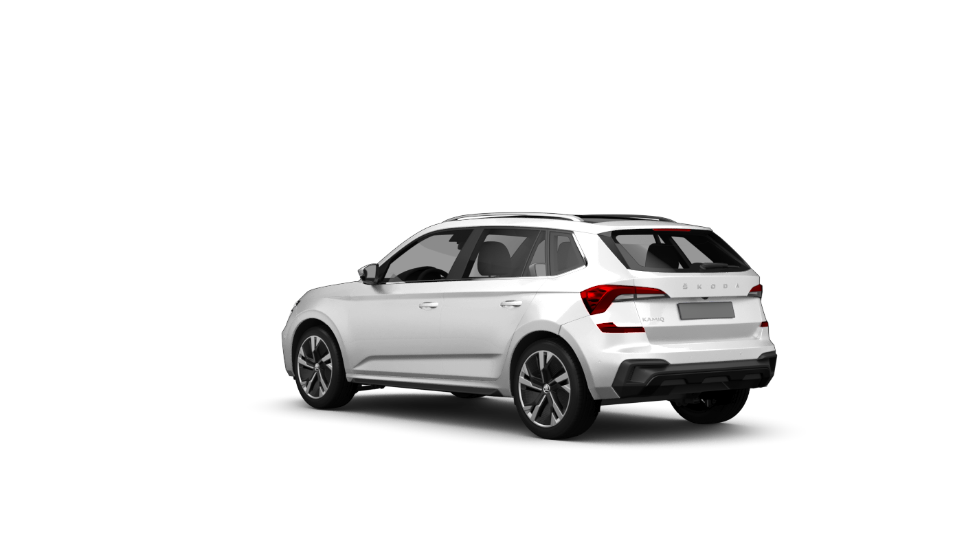 Škoda Kamiq Ansicht hinten schräg