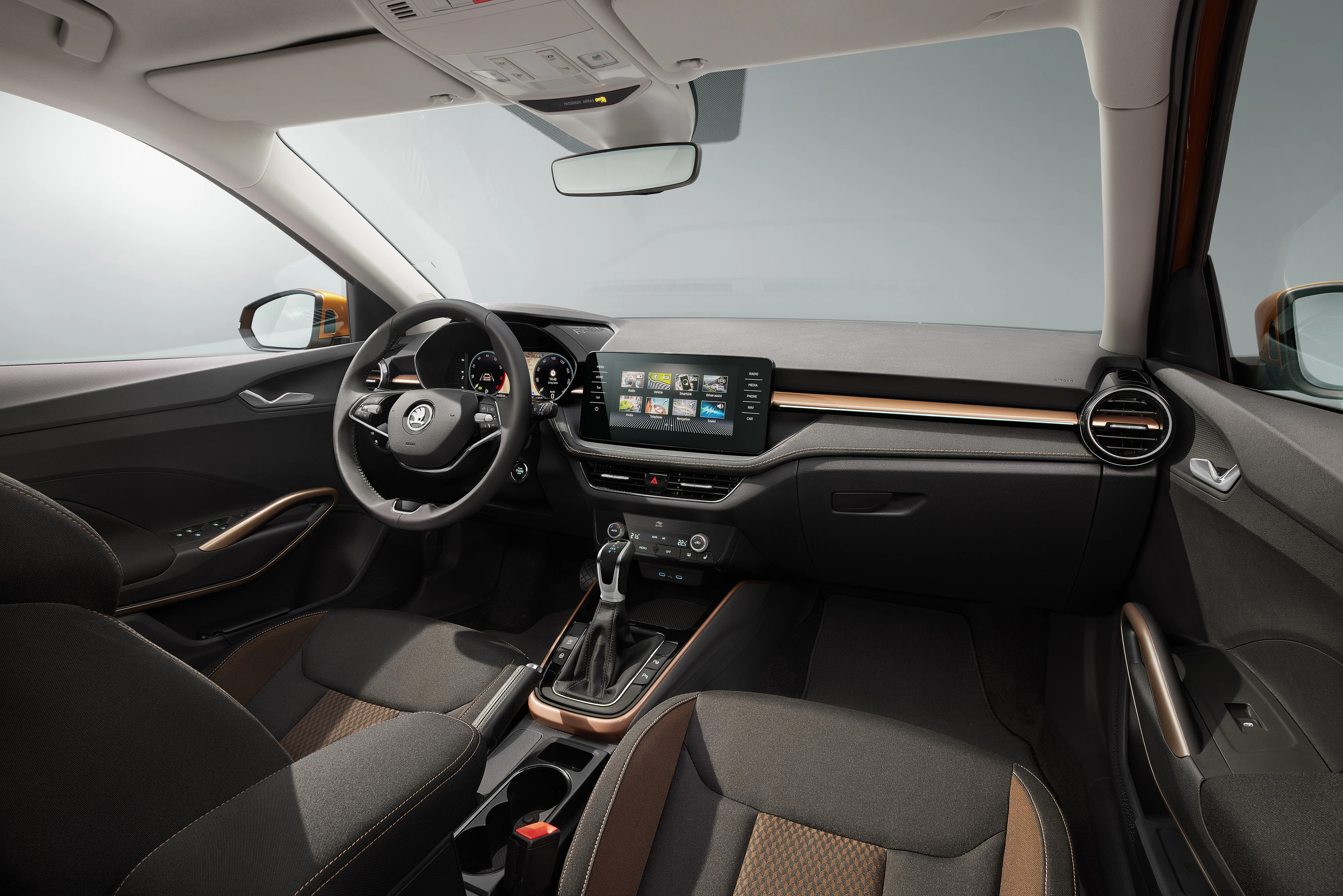 Škoda Fabia Detail Innenraum