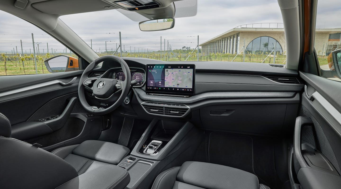 Škoda Octavia Armaturenbrett und Lenkrad