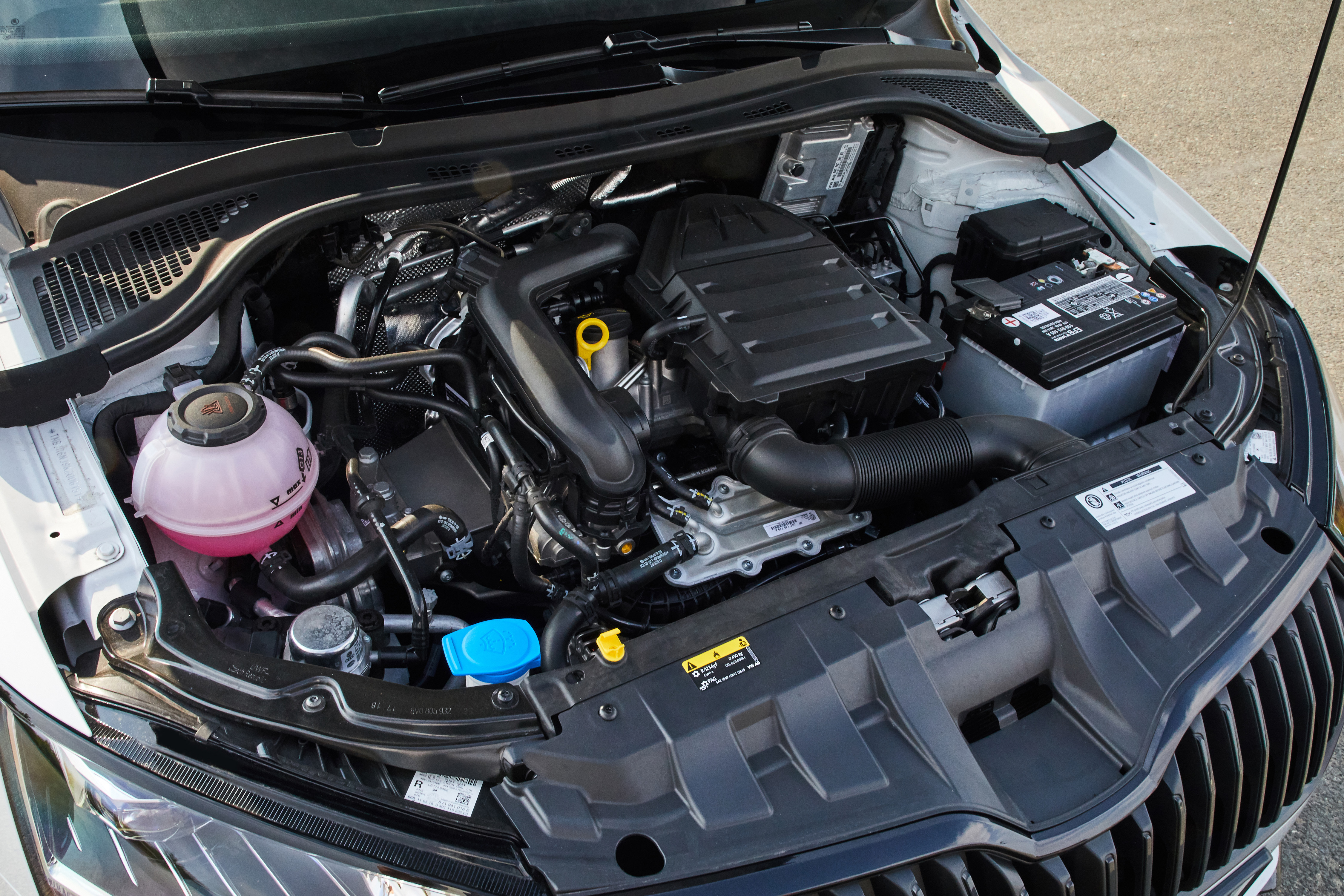 Škoda Octavia Motorraum