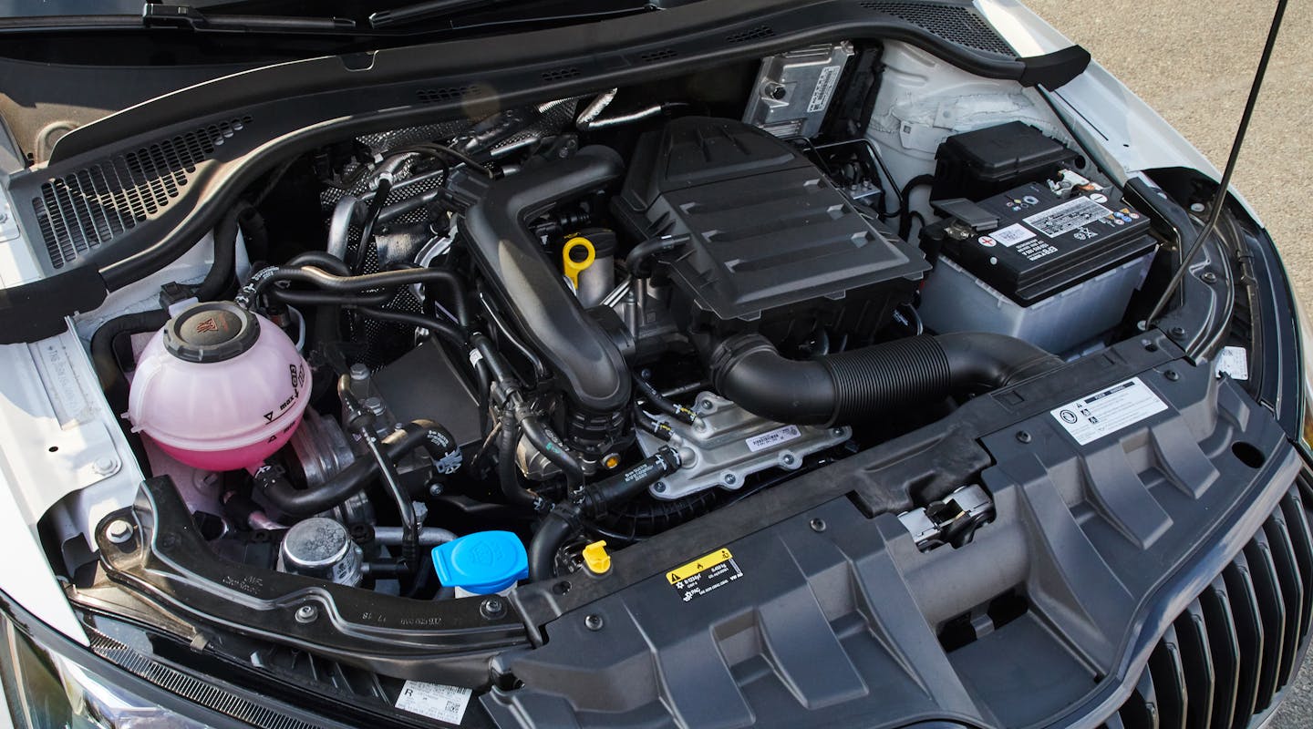 Škoda Octavia Motorraum