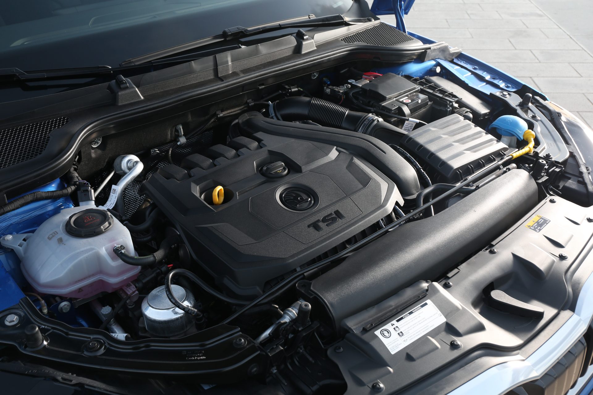 Skoda Scala Motorraum 