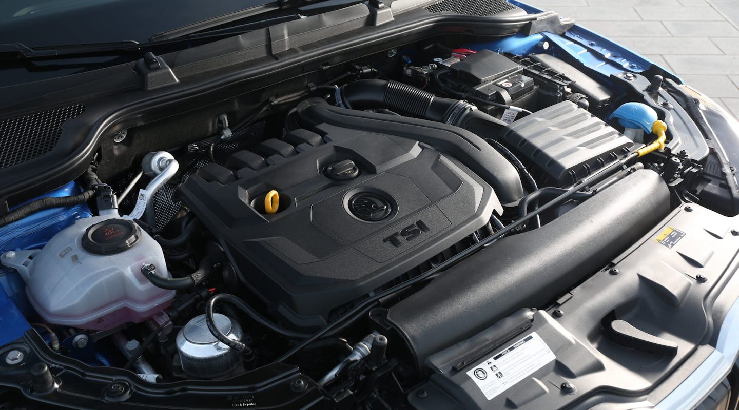 Skoda Scala Motorraum