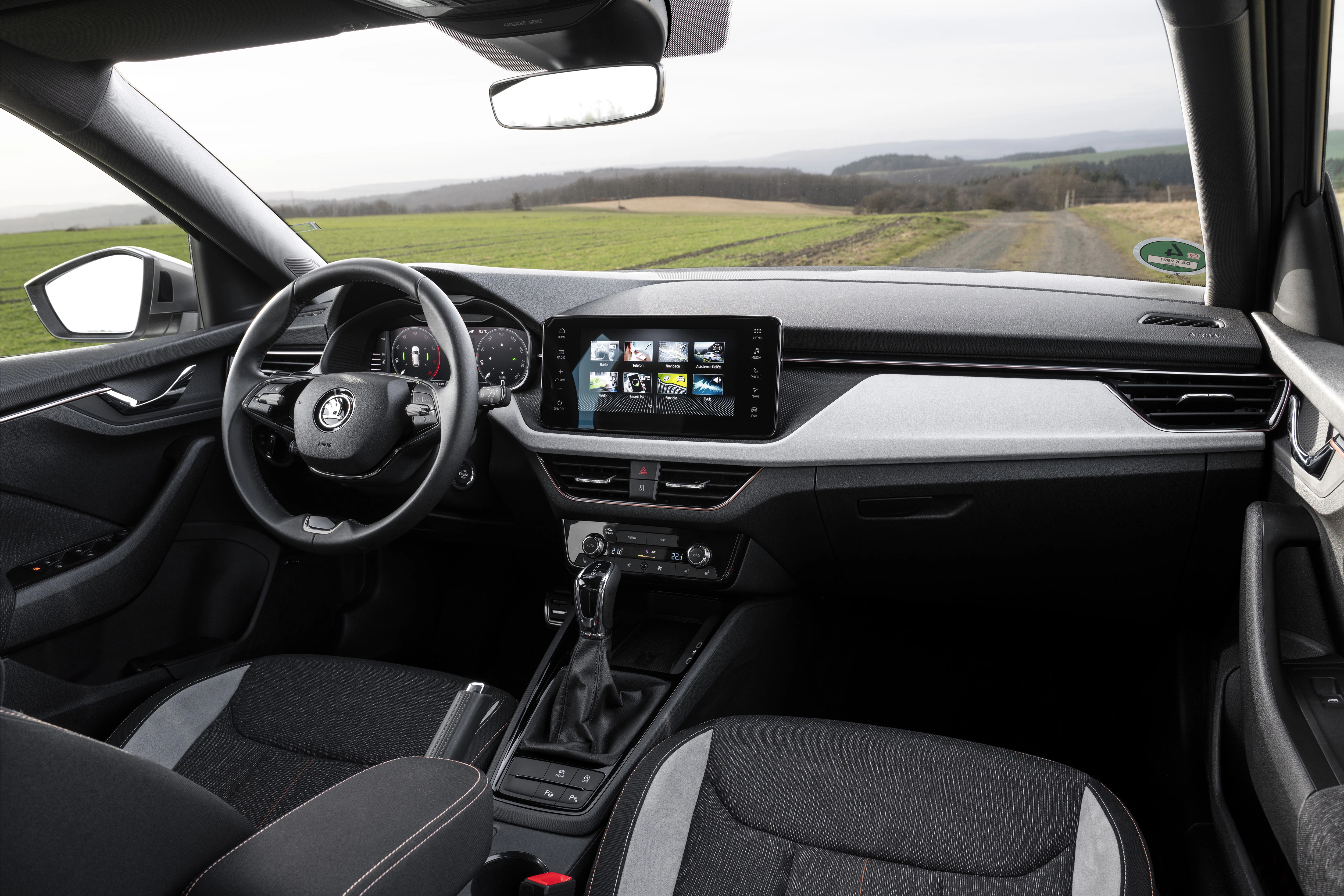 Škoda Scala Interieur Detail