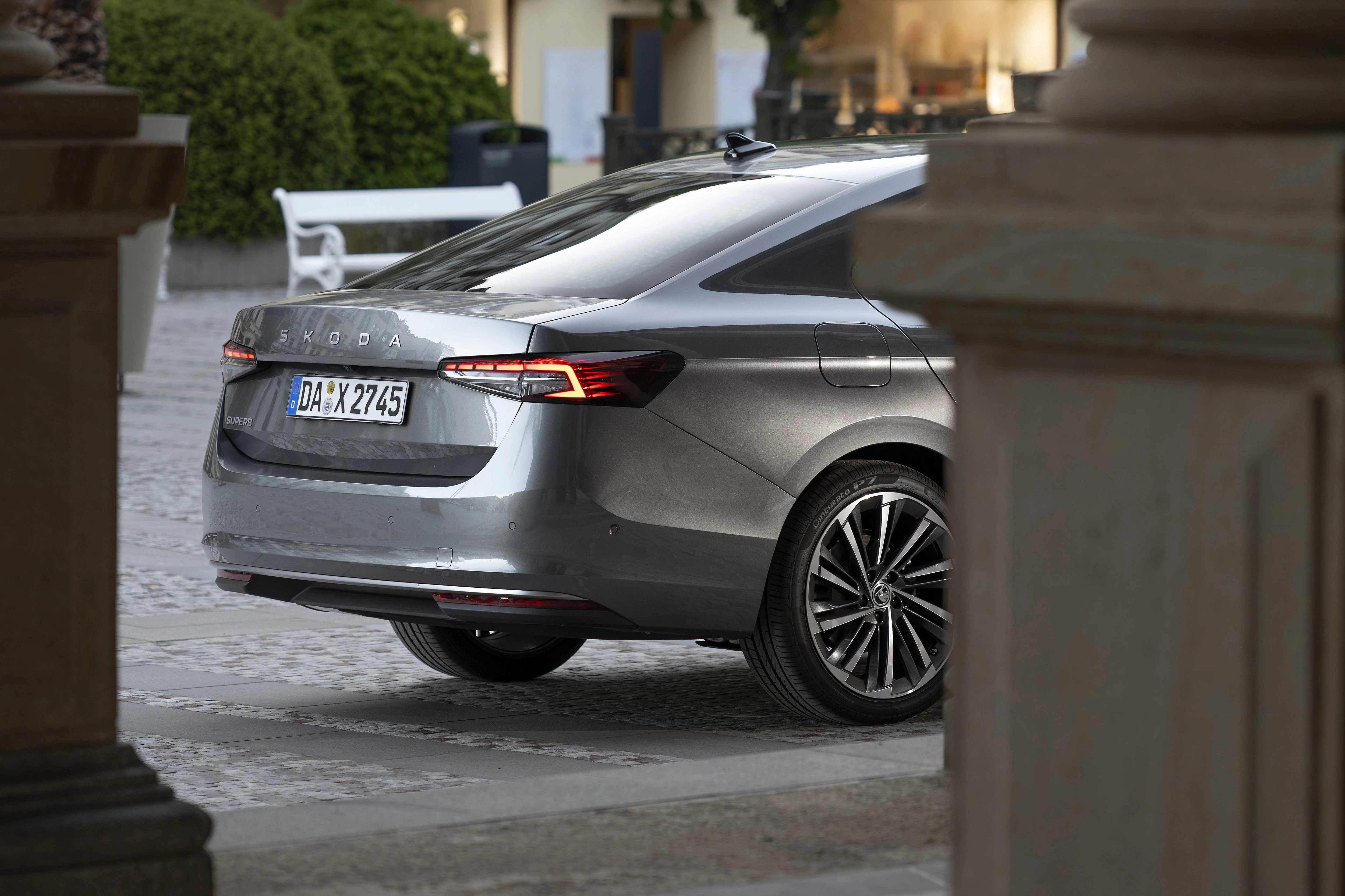 Škoda Superb Heck Detail