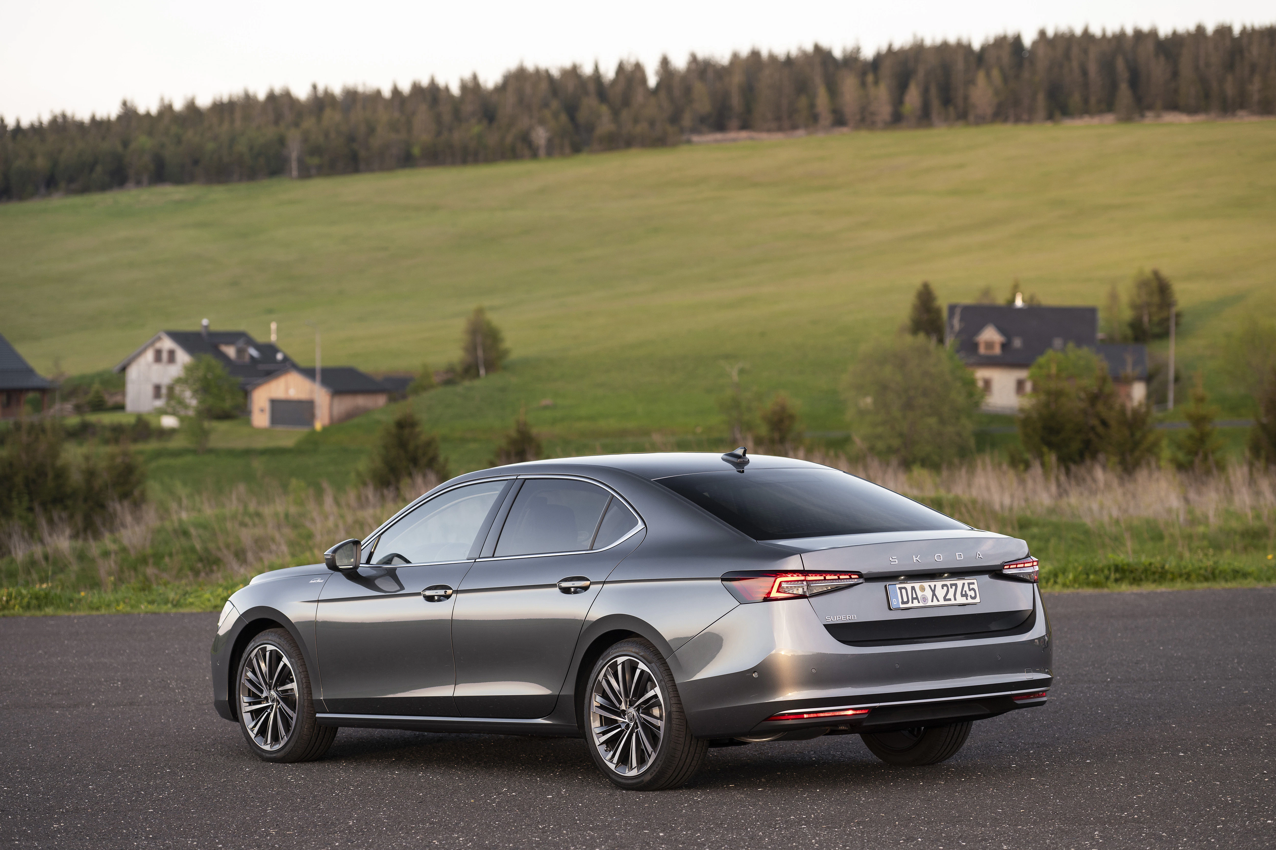 Škoda Superb statisch Heck