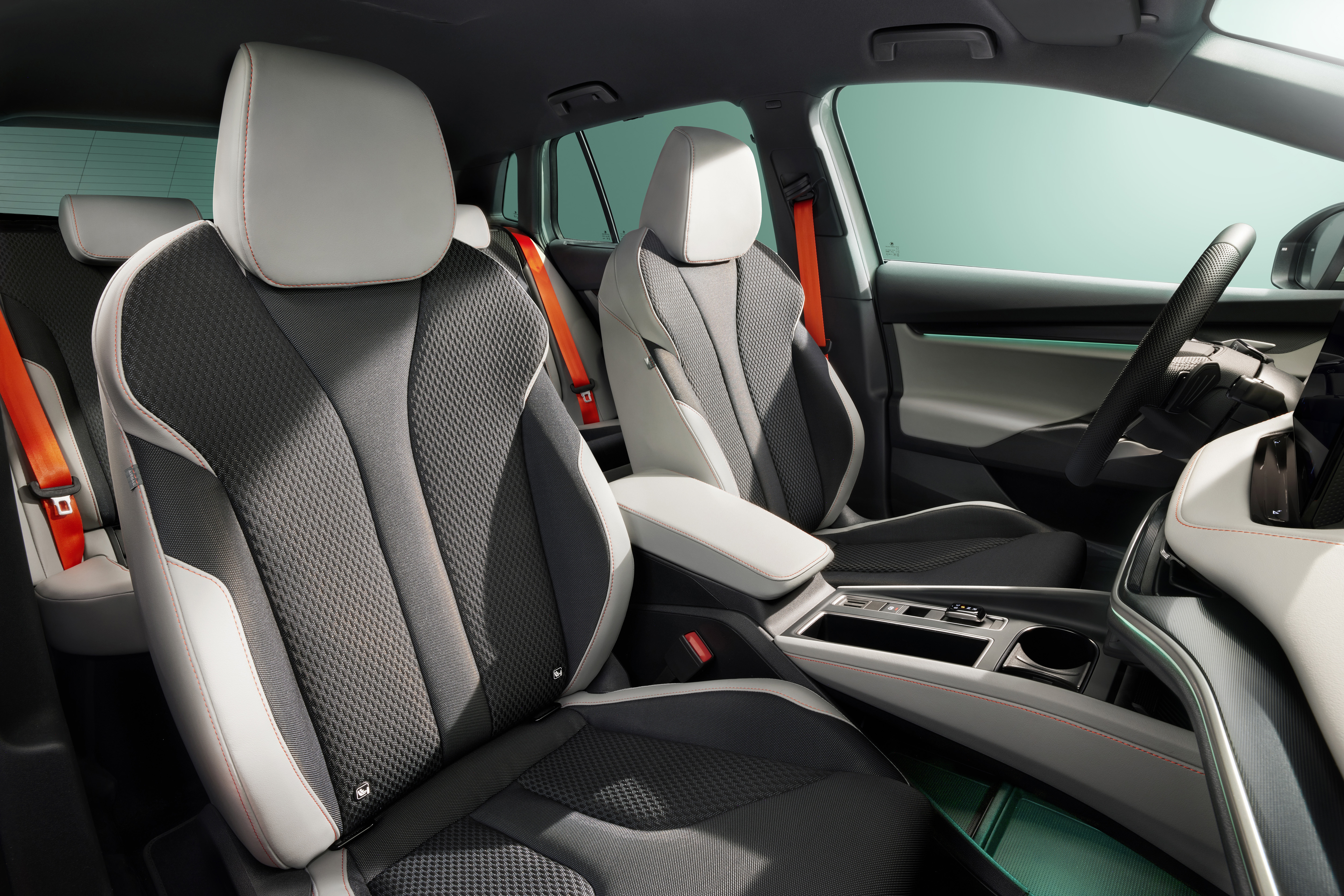 Innenraum des Skoda Elroq