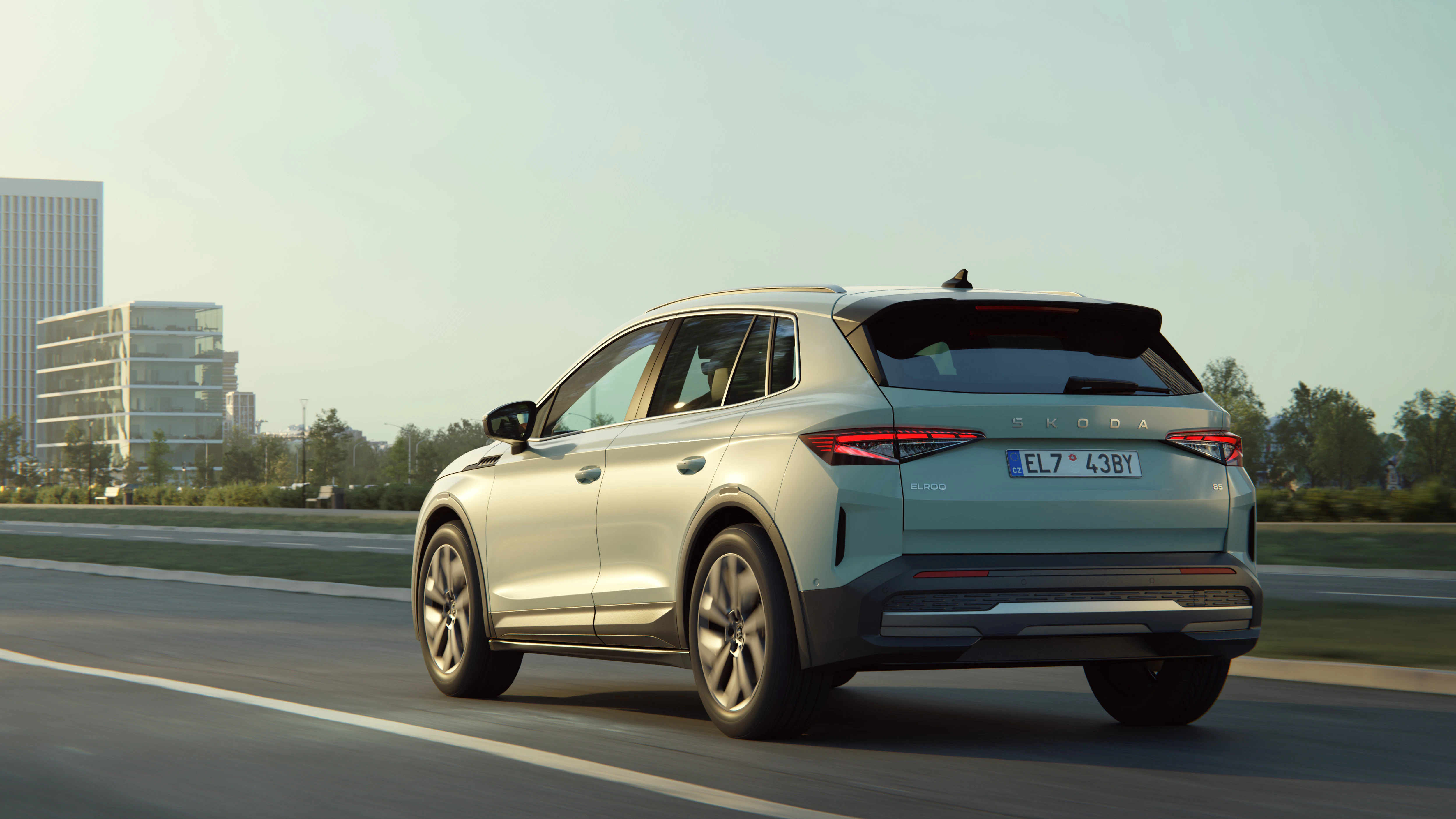 Škoda Elroq dynamisch Heck