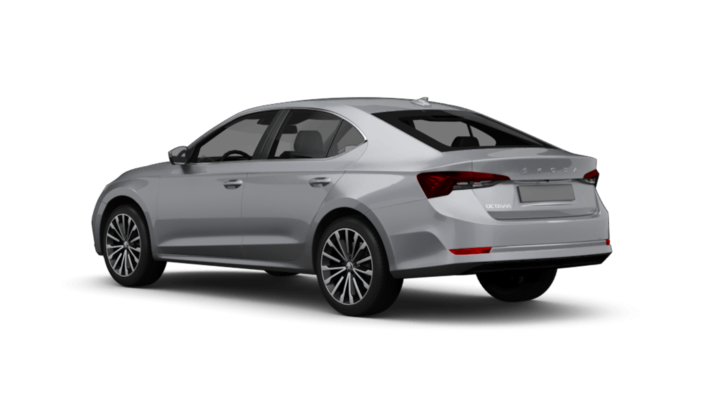 Skoda Octavia Limousine Ansicht hinten schräg