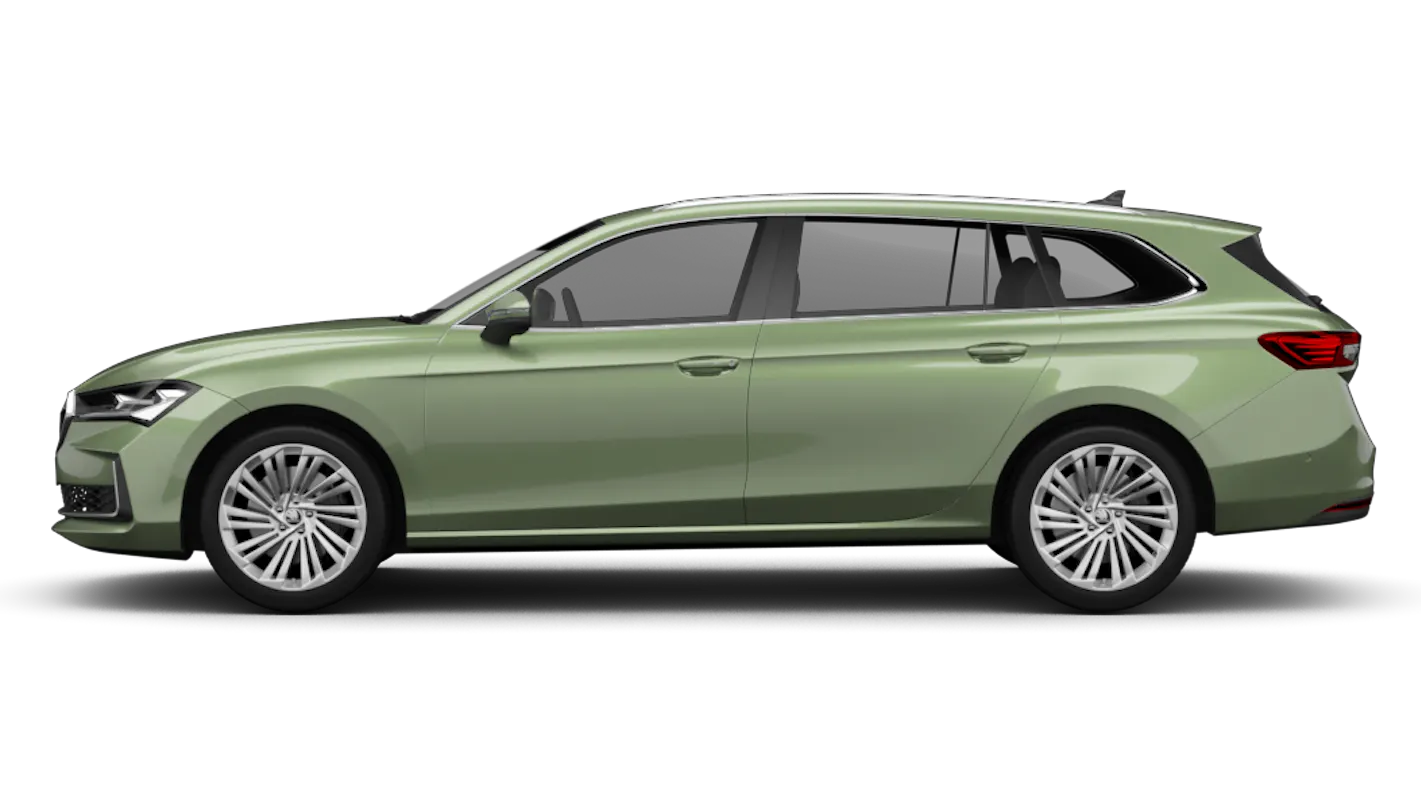Škoda Superb Ansicht seitlich