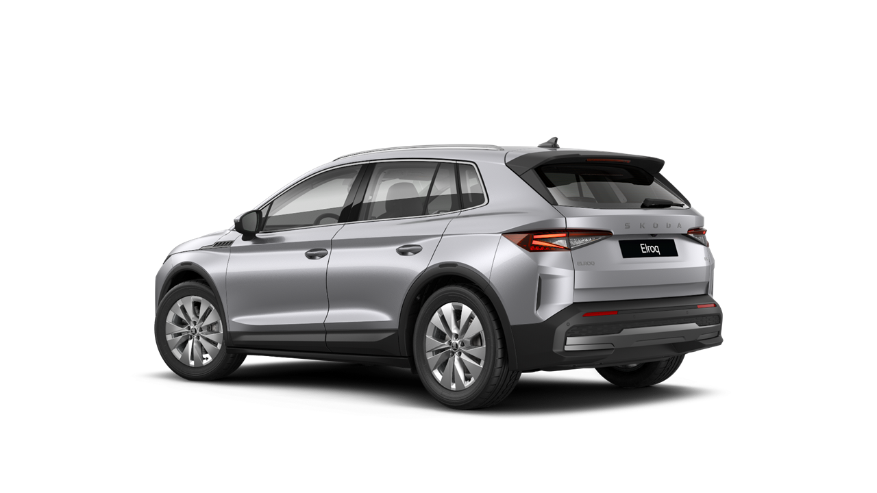 Skoda Elroq Heckansicht schräg