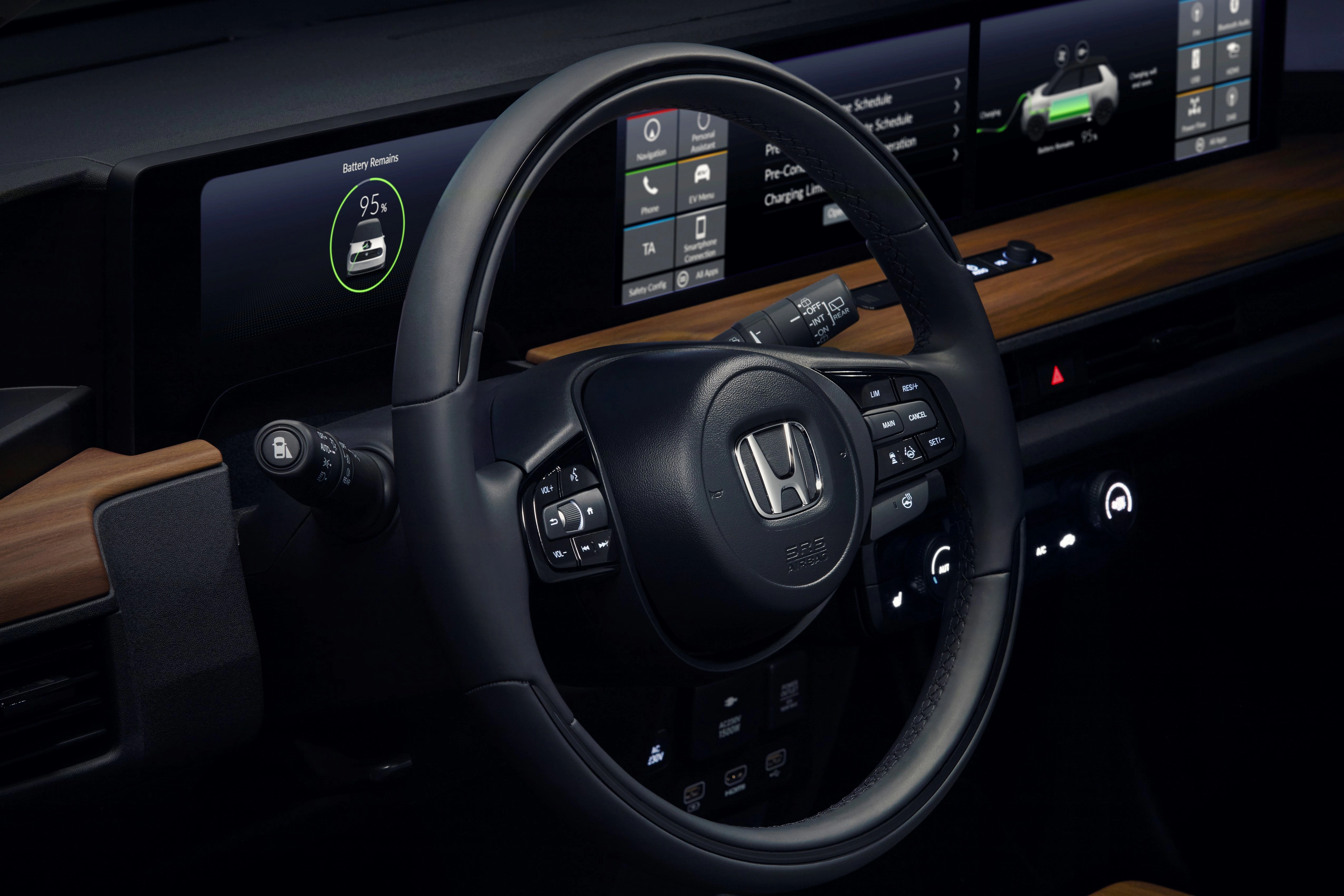 Honda e Detail Lenkrad